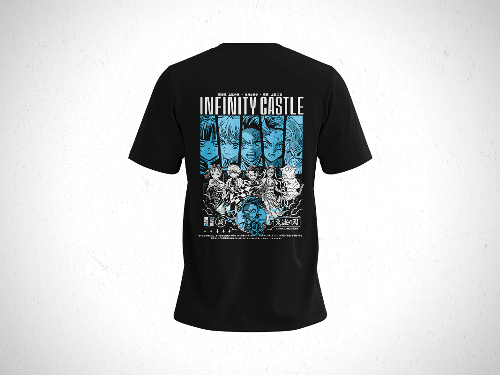 Polera Infinity Castle- Kimetsu No Yaiba V1 2