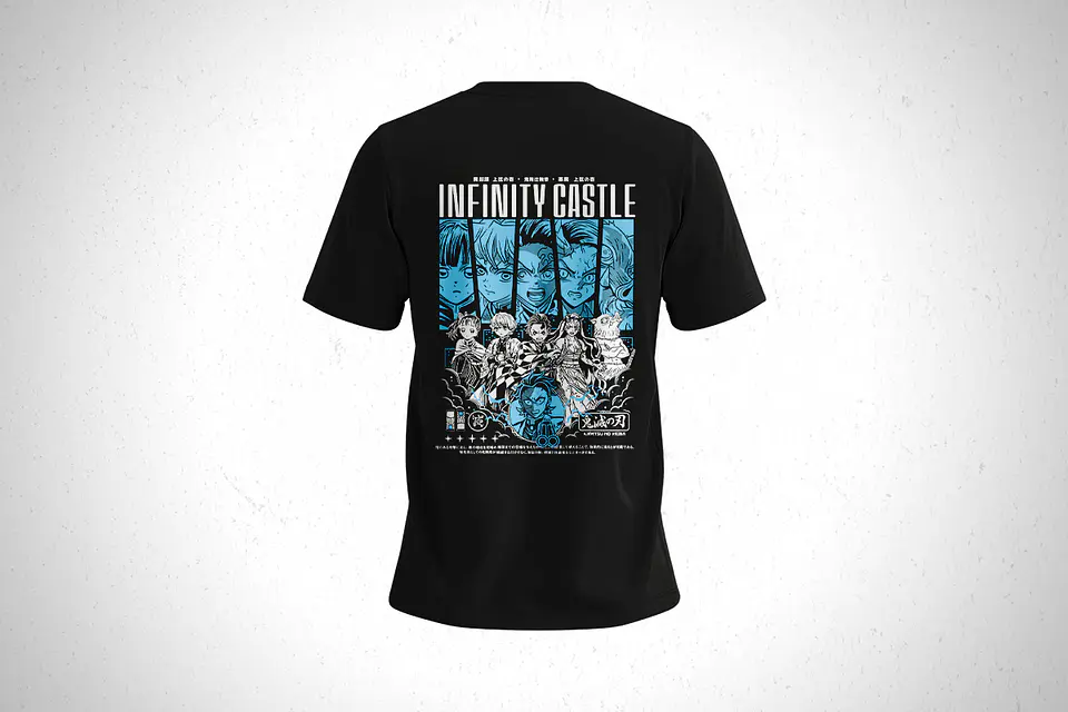 Polera Infinity Castle- Kimetsu No Yaiba V1 2