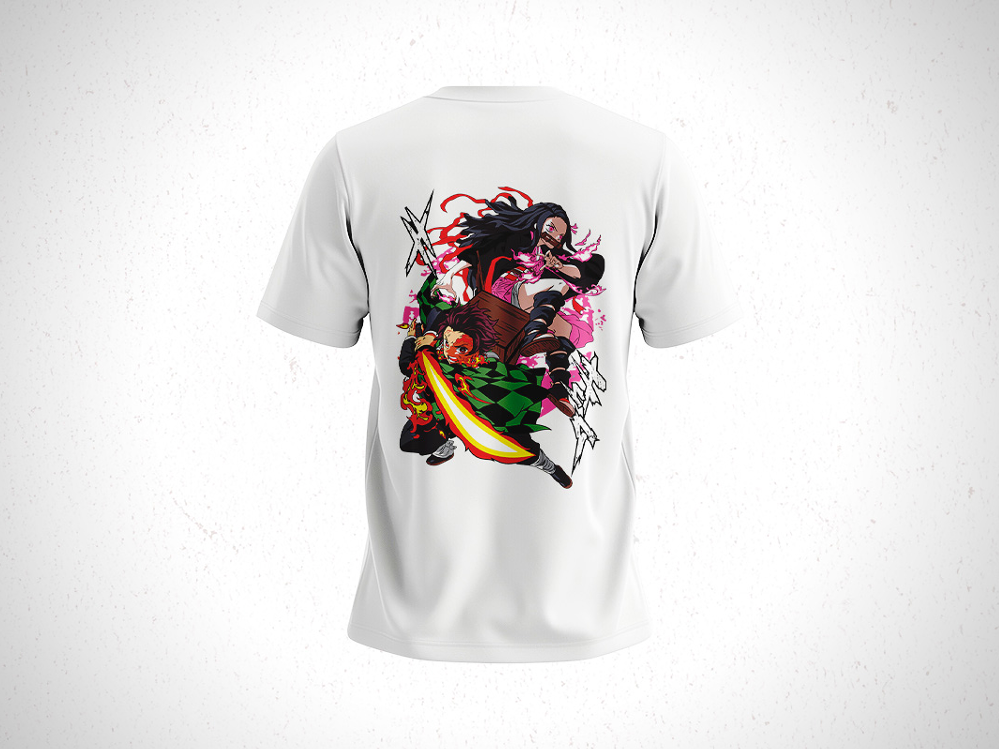 Polera Tanjiro y Nezuko - Kimetsu No Yaiba V1 5