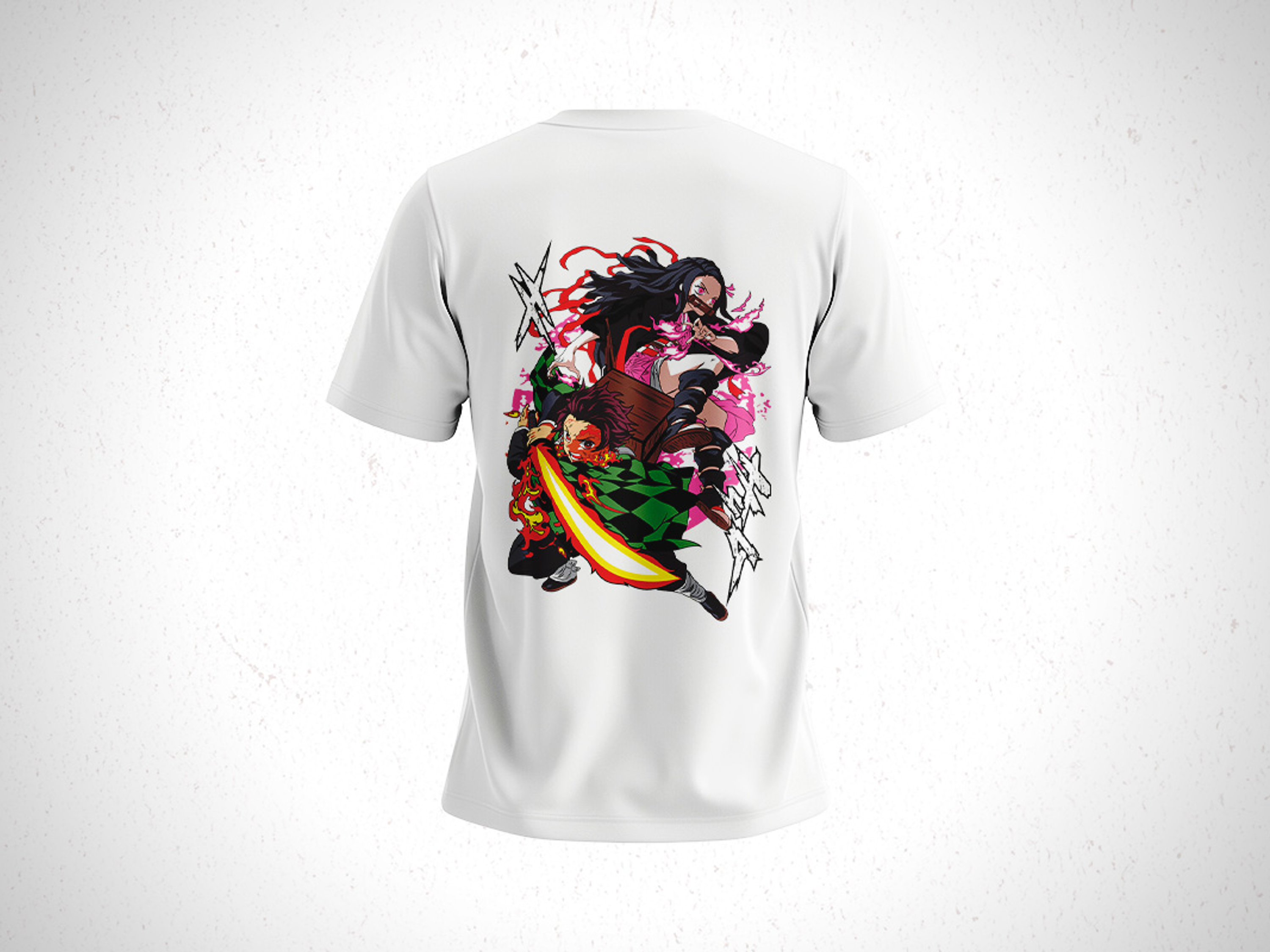 Polera Tanjiro y Nezuko - Kimetsu No Yaiba V1 5