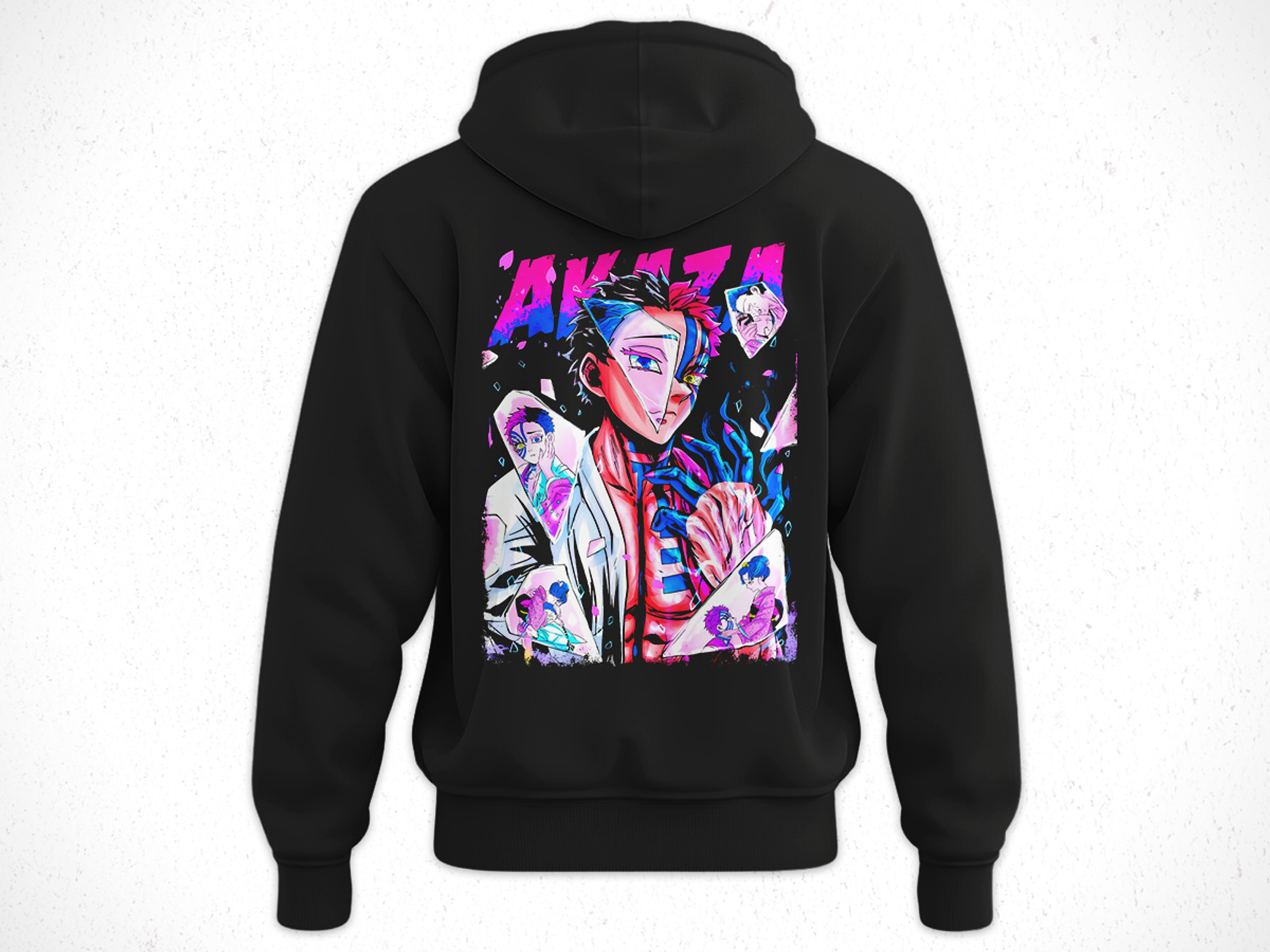 Hoodie Akaza - Kimetsu No Yaiba V3 2