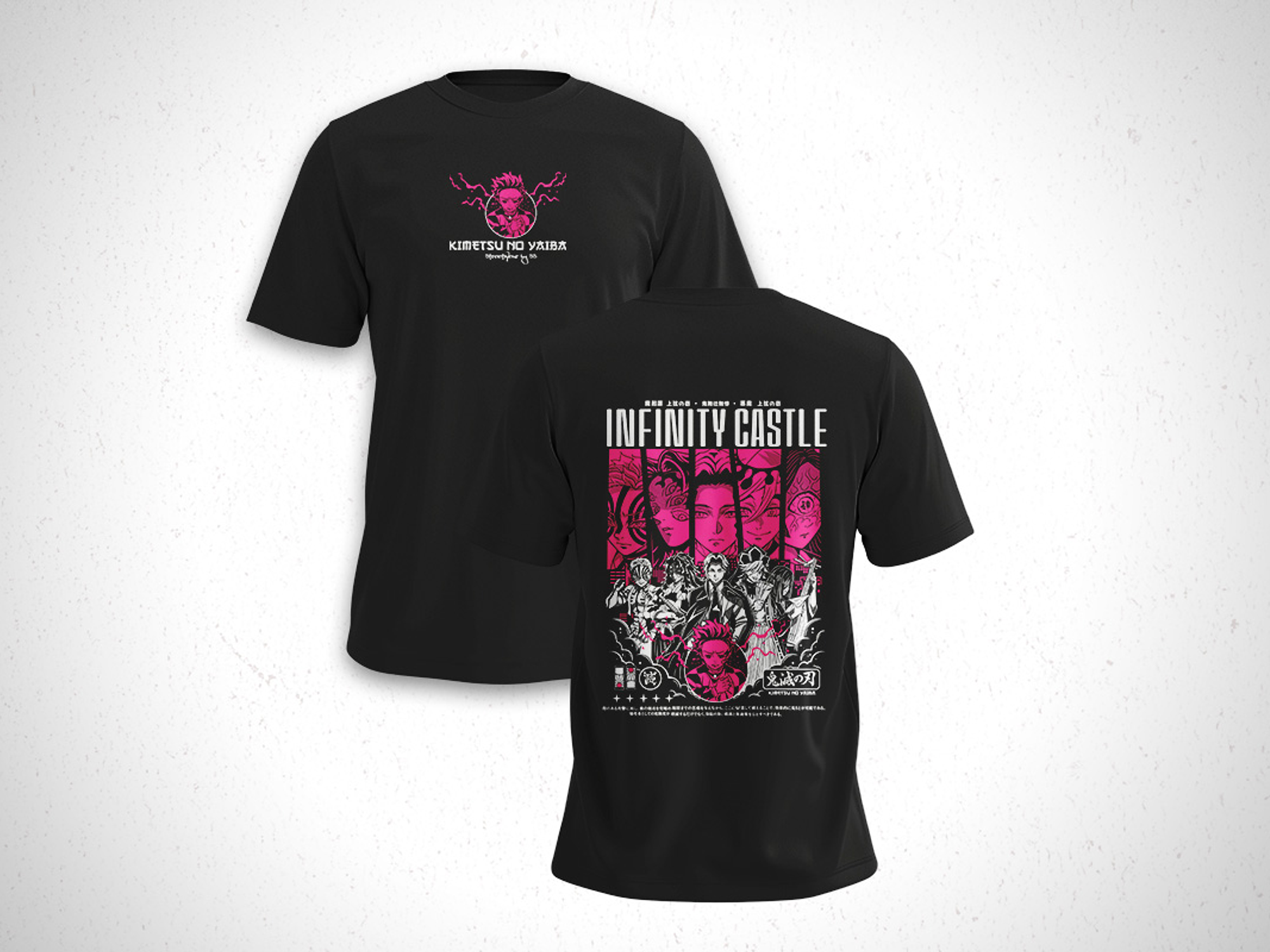 Polera Infinity Castle - Kimetsu No Yaiba V2 1
