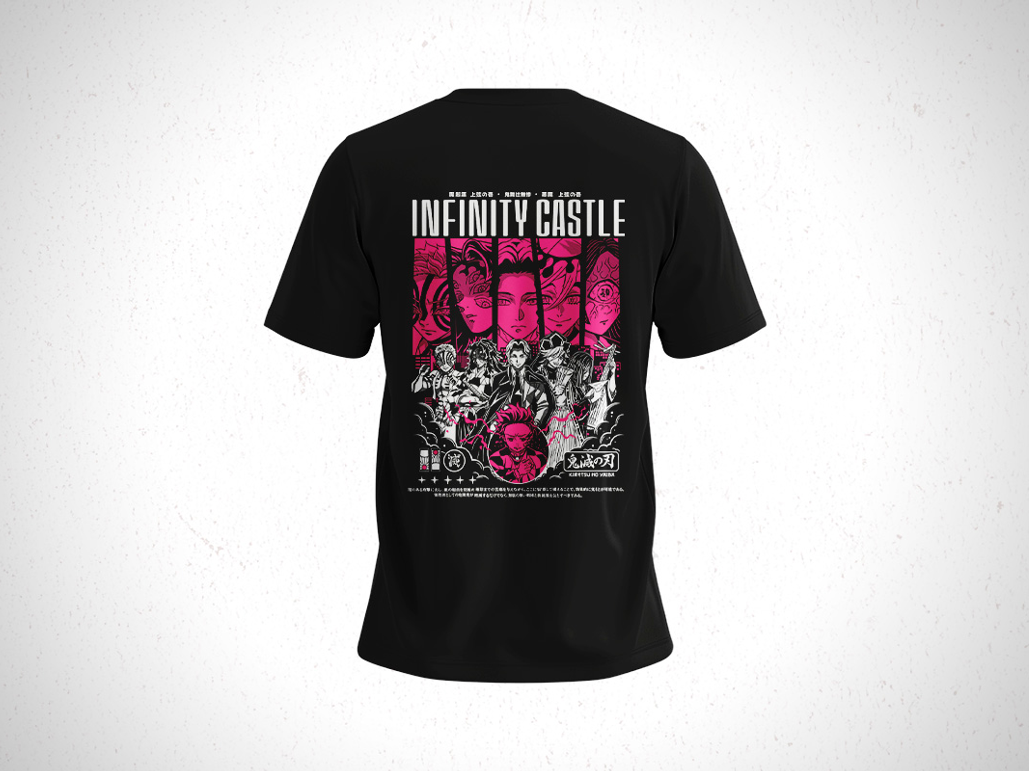 Polera Infinity Castle - Kimetsu No Yaiba V2 2