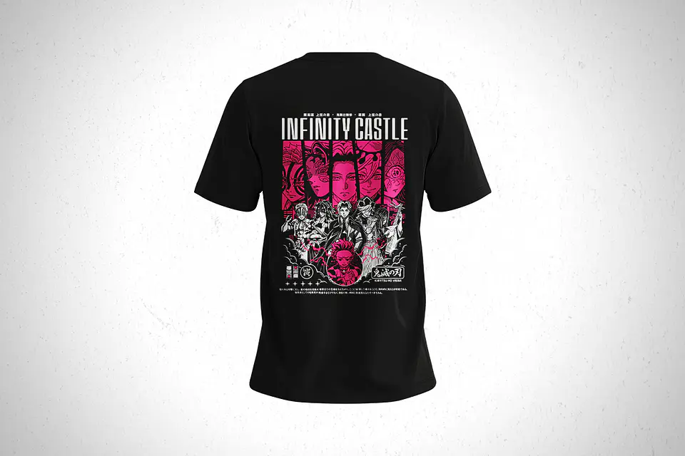 Polera Infinity Castle - Kimetsu No Yaiba V2 2