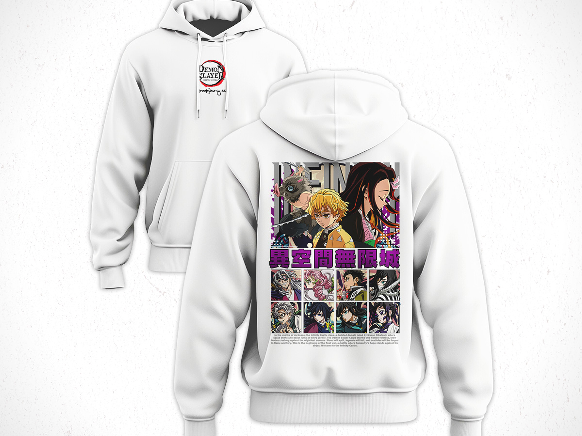 Hoodie Kimetsu No Yaiba V1 4