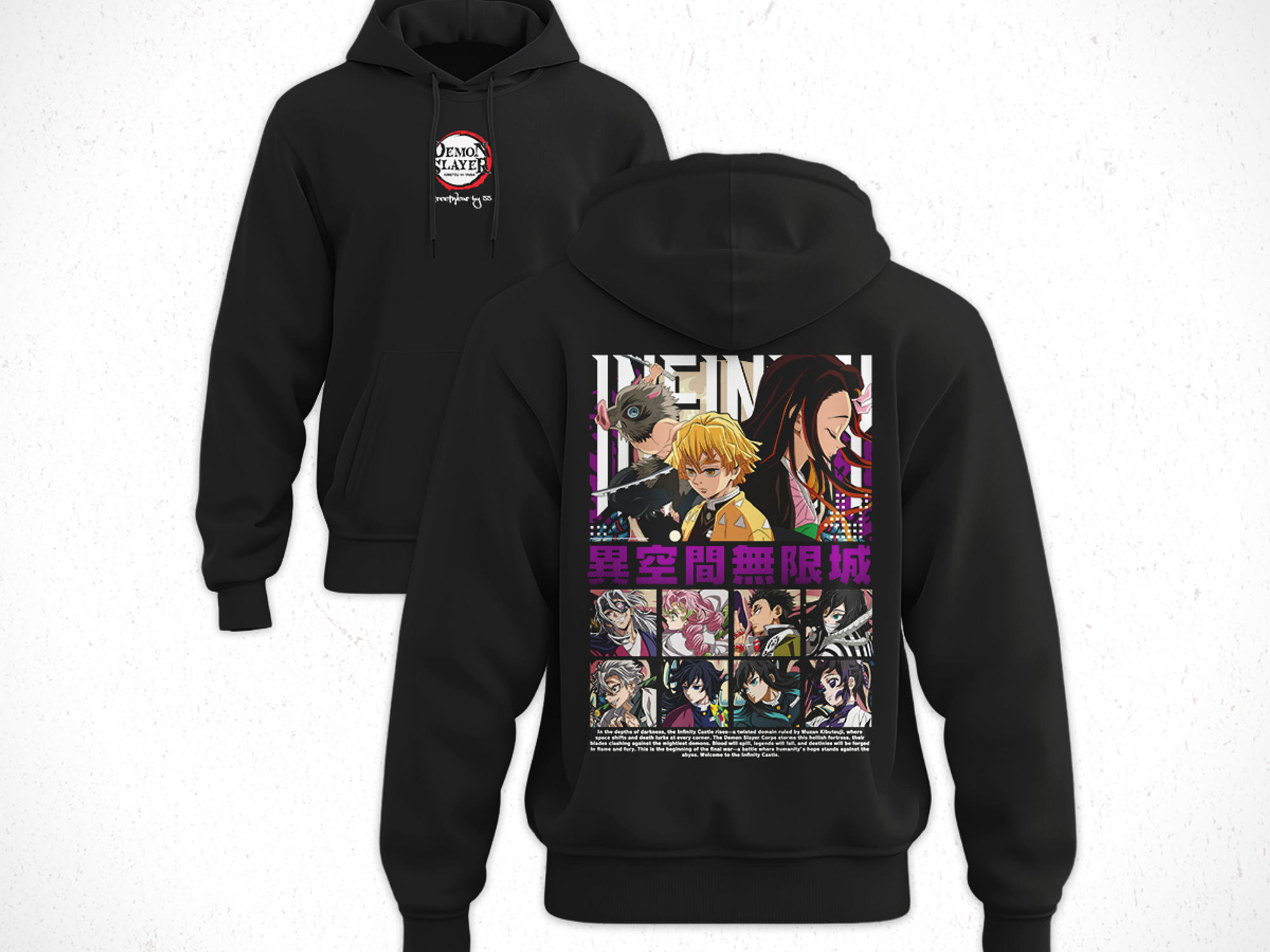 Hoodie Kimetsu No Yaiba V1 1