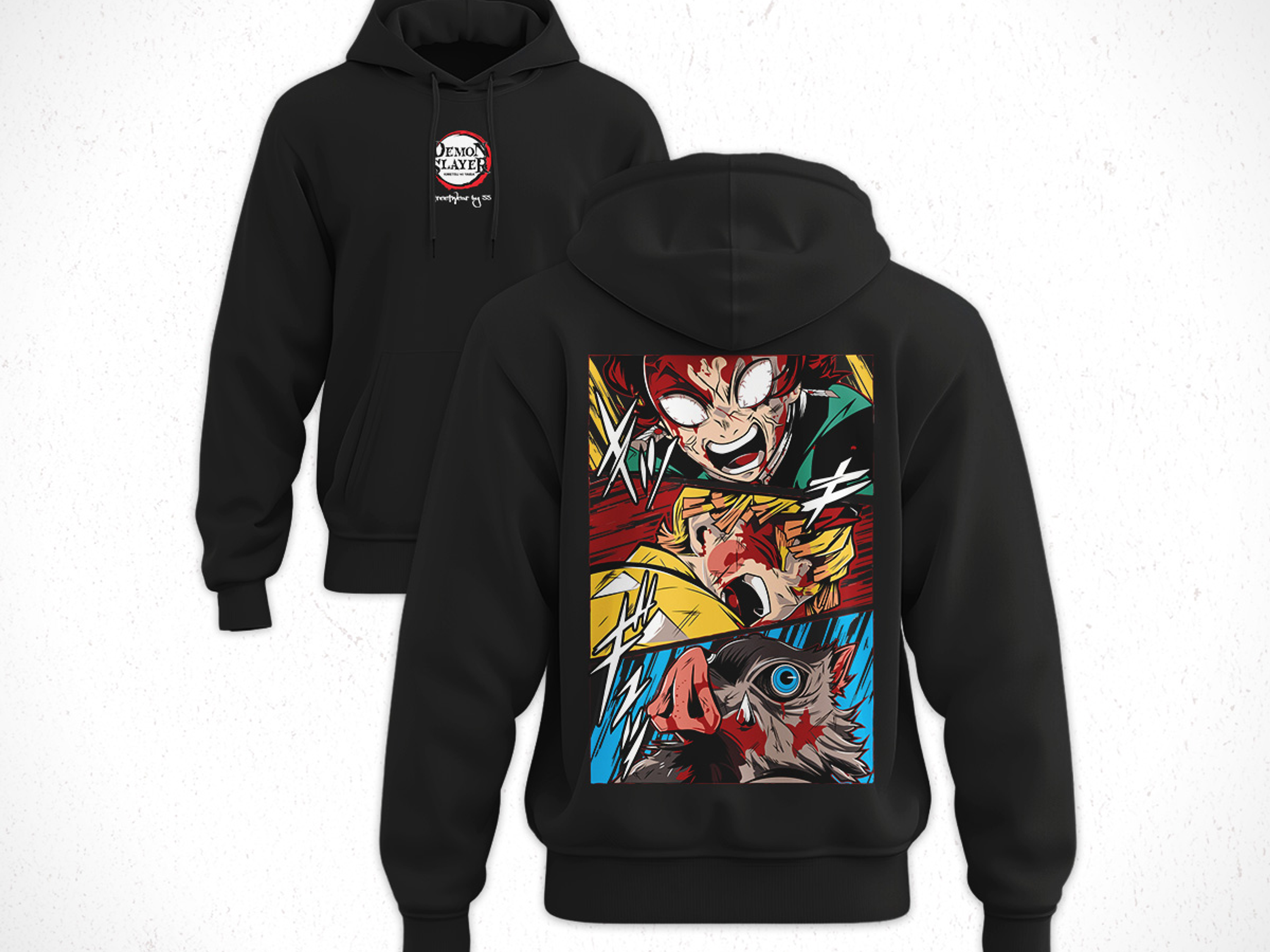 Hoodie Kimetsu No Yaiba V4 1