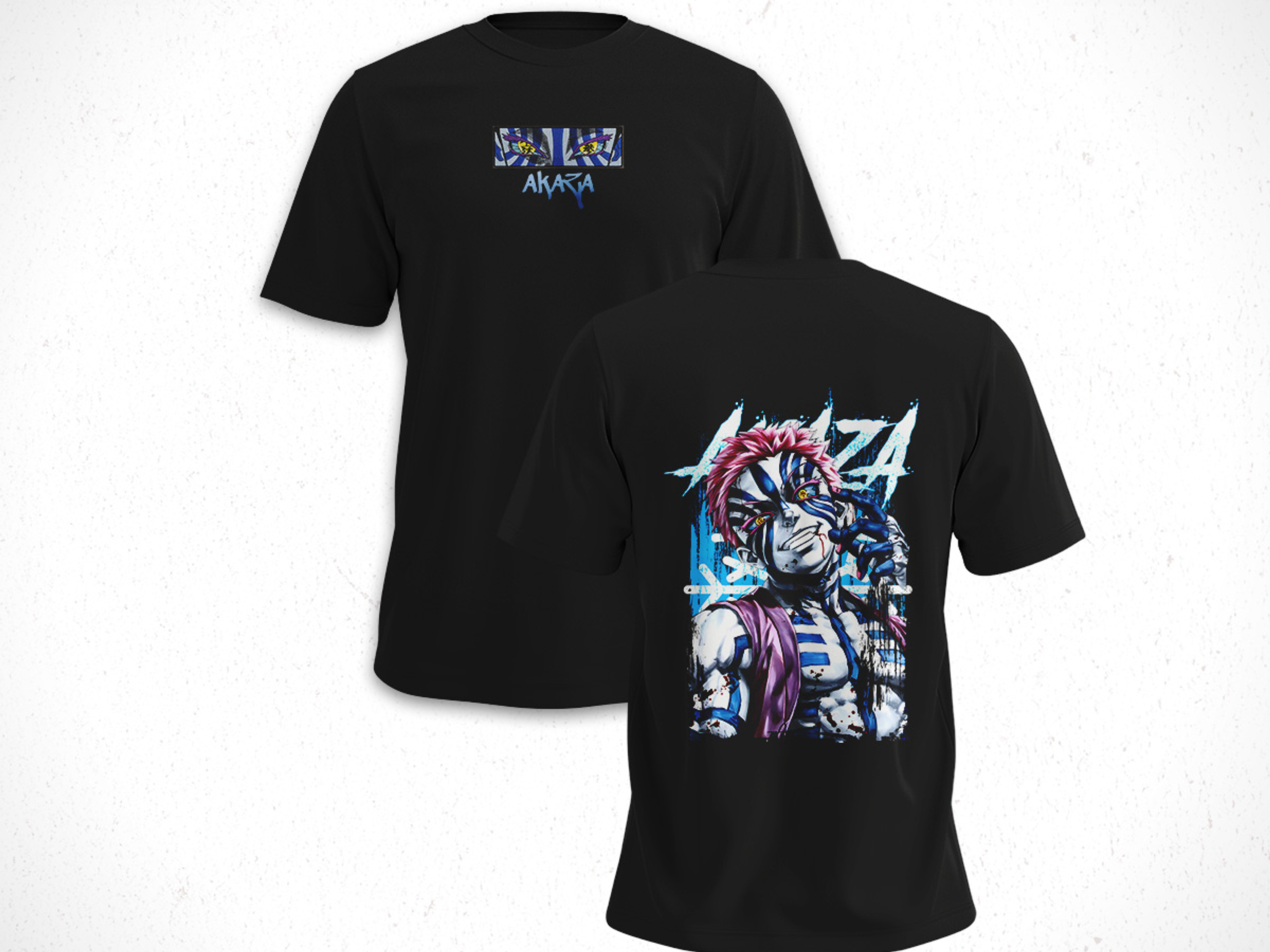 Polera Akaza - Kimetsu No Yaiba V5 1