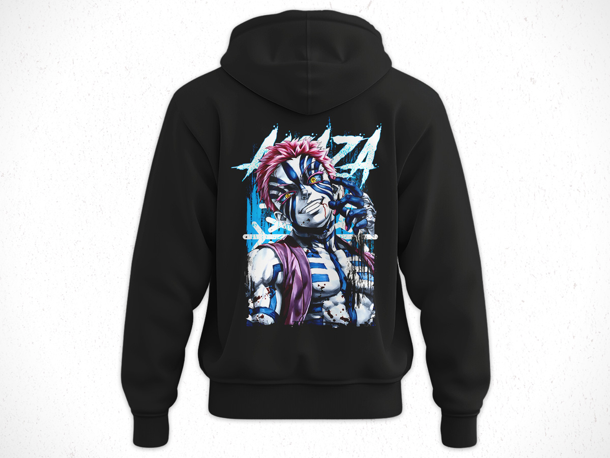 Hoodie Akaza - Kimetsu No Yaiba V5 2