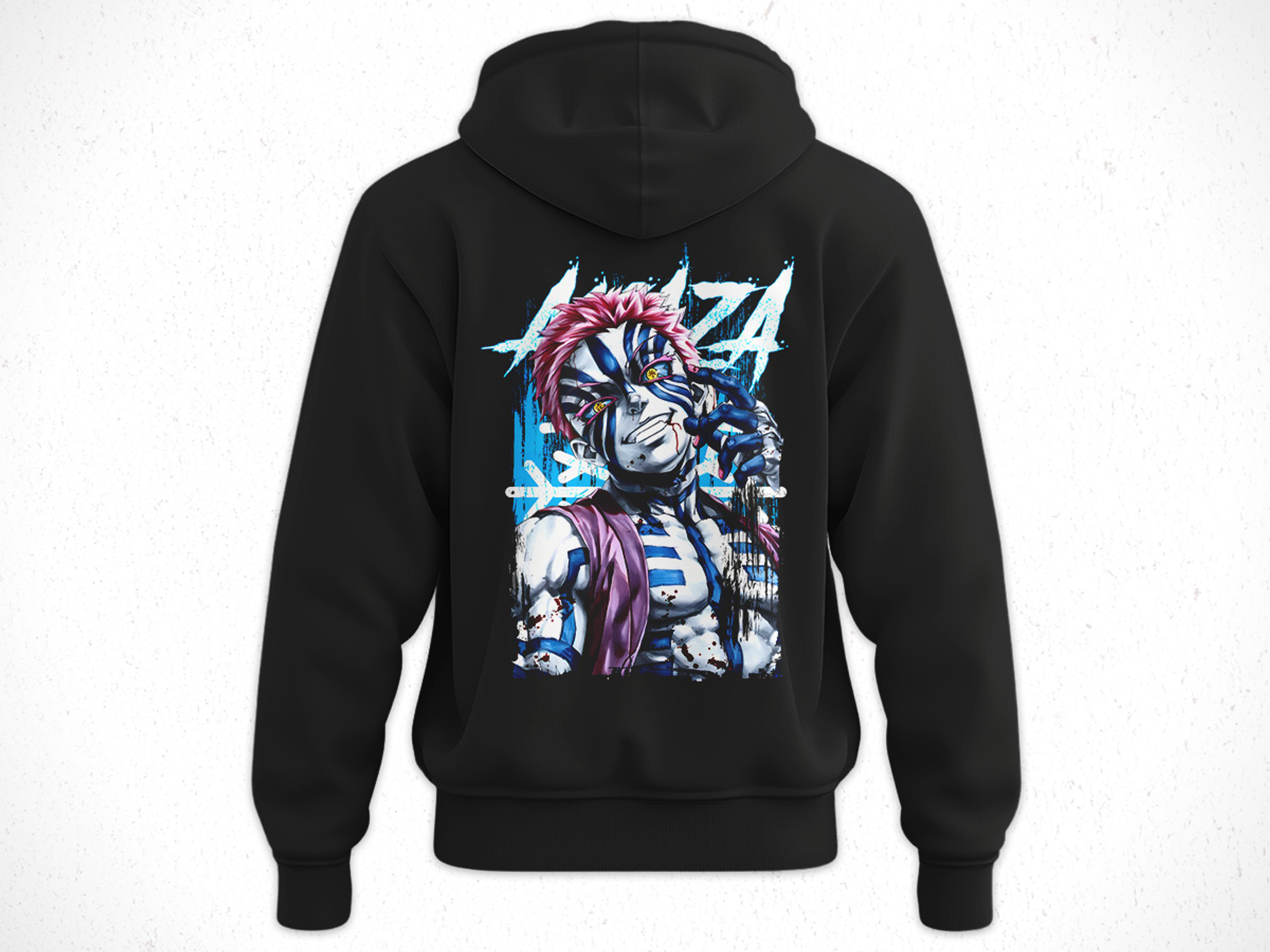 Hoodie Akaza - Kimetsu No Yaiba V5 2