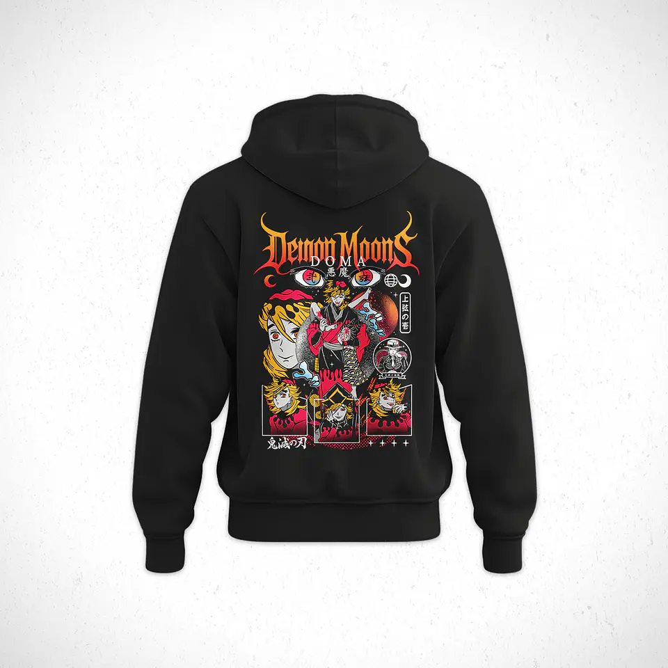 Hoodie Doma - Kimetsu No Yaiba V1 2