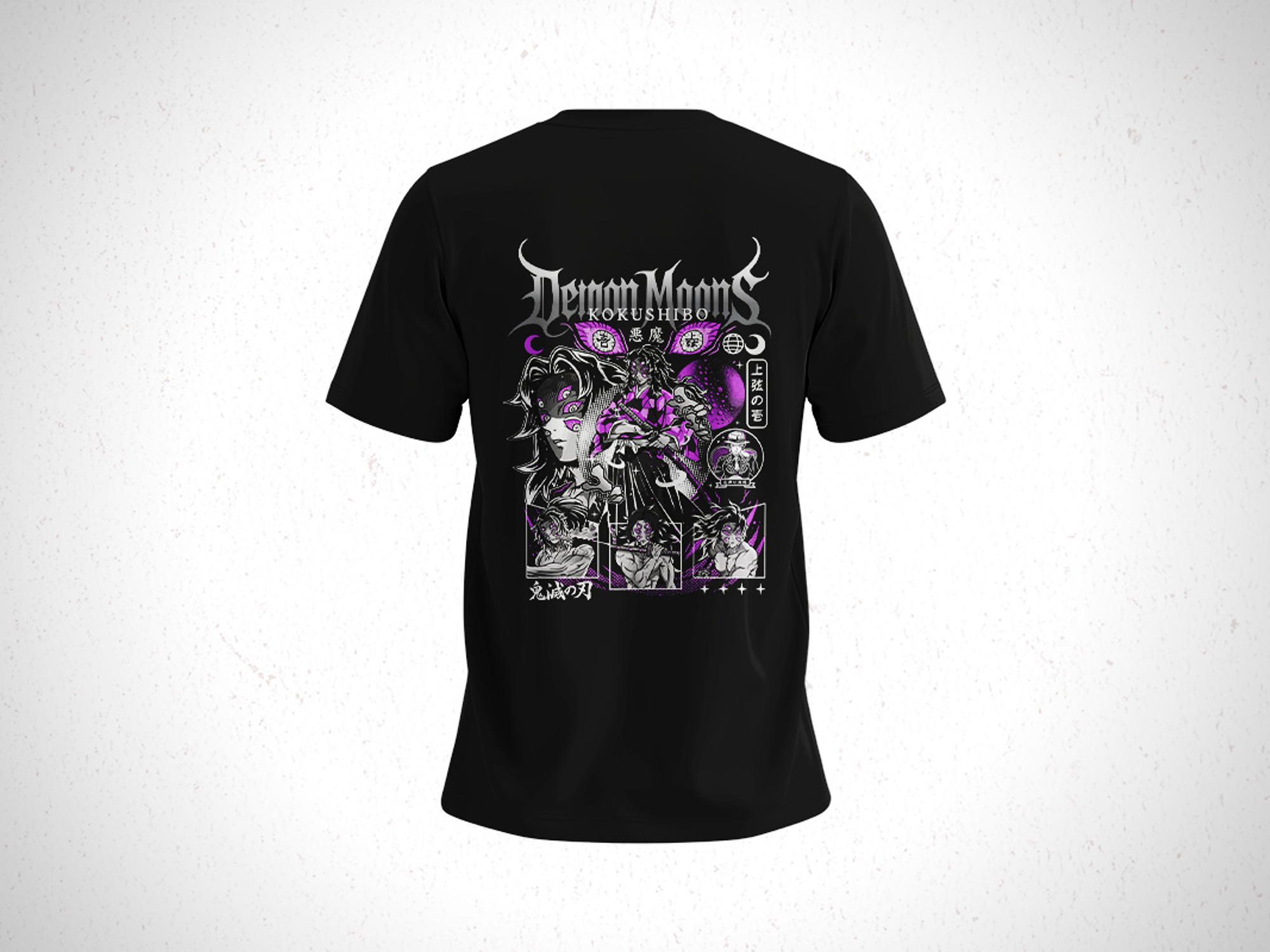 Polera Kokushibo - Kimetsu No Yaiba V1 2