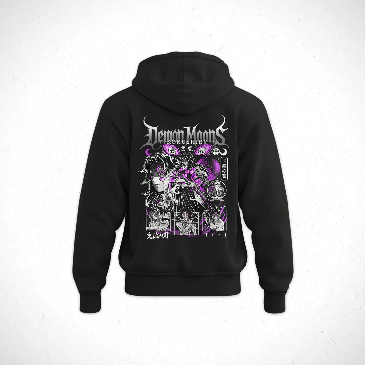 Hoodie Kokushibo - Kimetsu No Yaiba V1 2