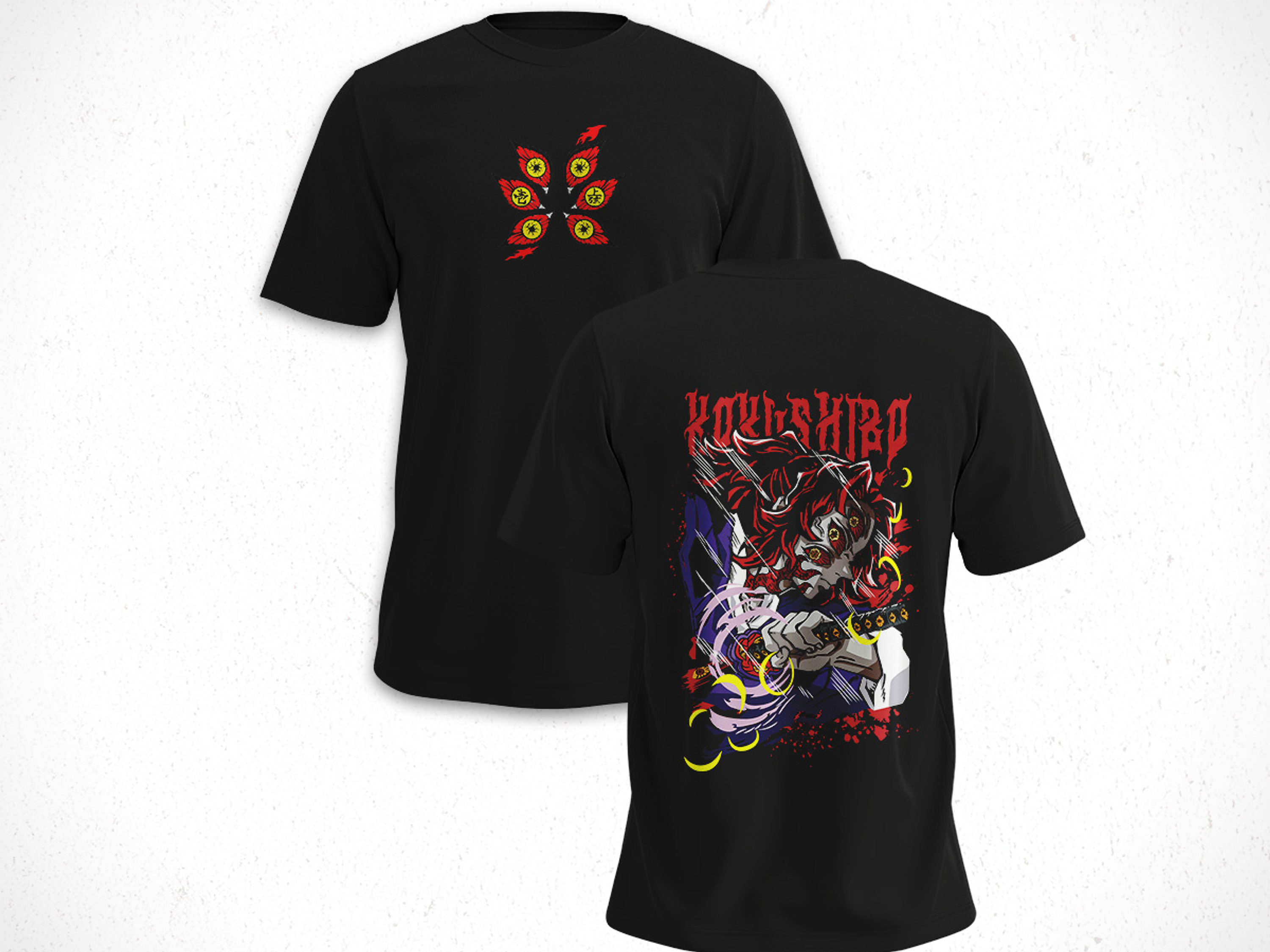 Polera Kokushibo - Kimetsu No Yaiba V2 1