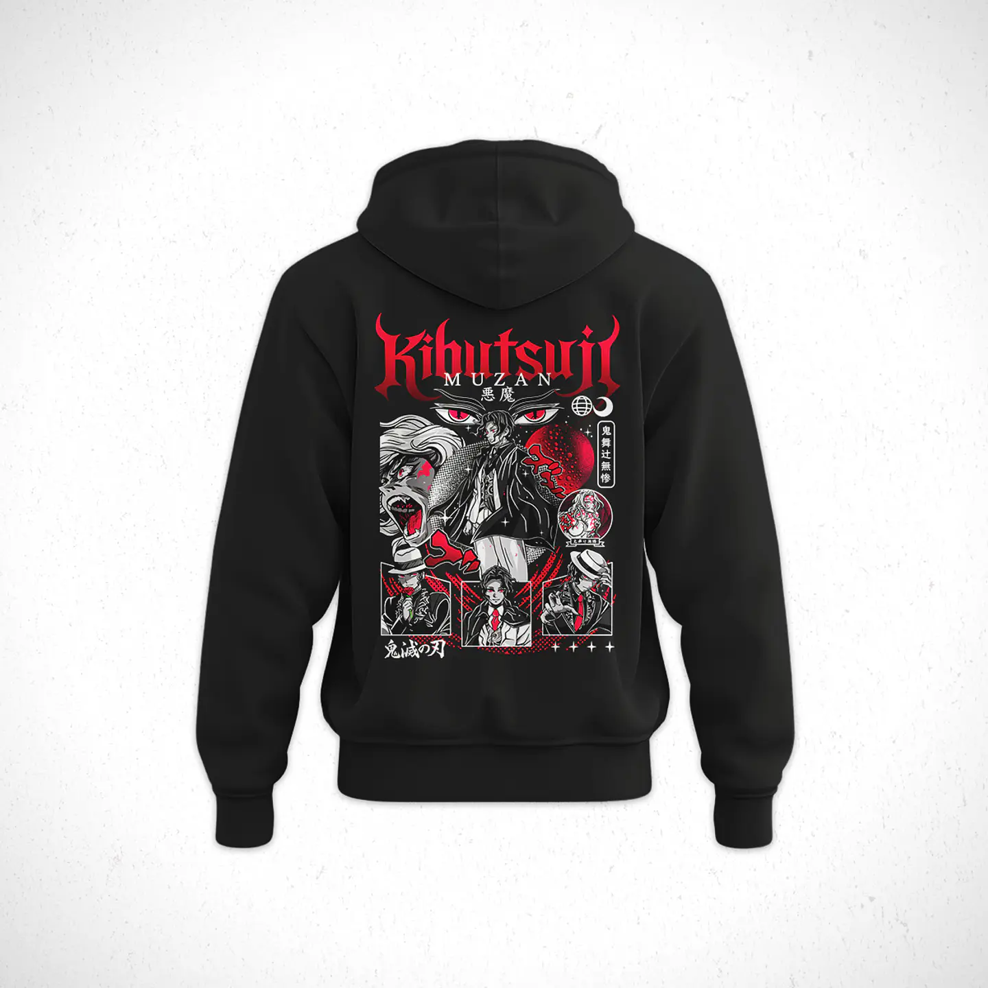 Hoodie Muzan - Kimetsu No Yaiba V1 2