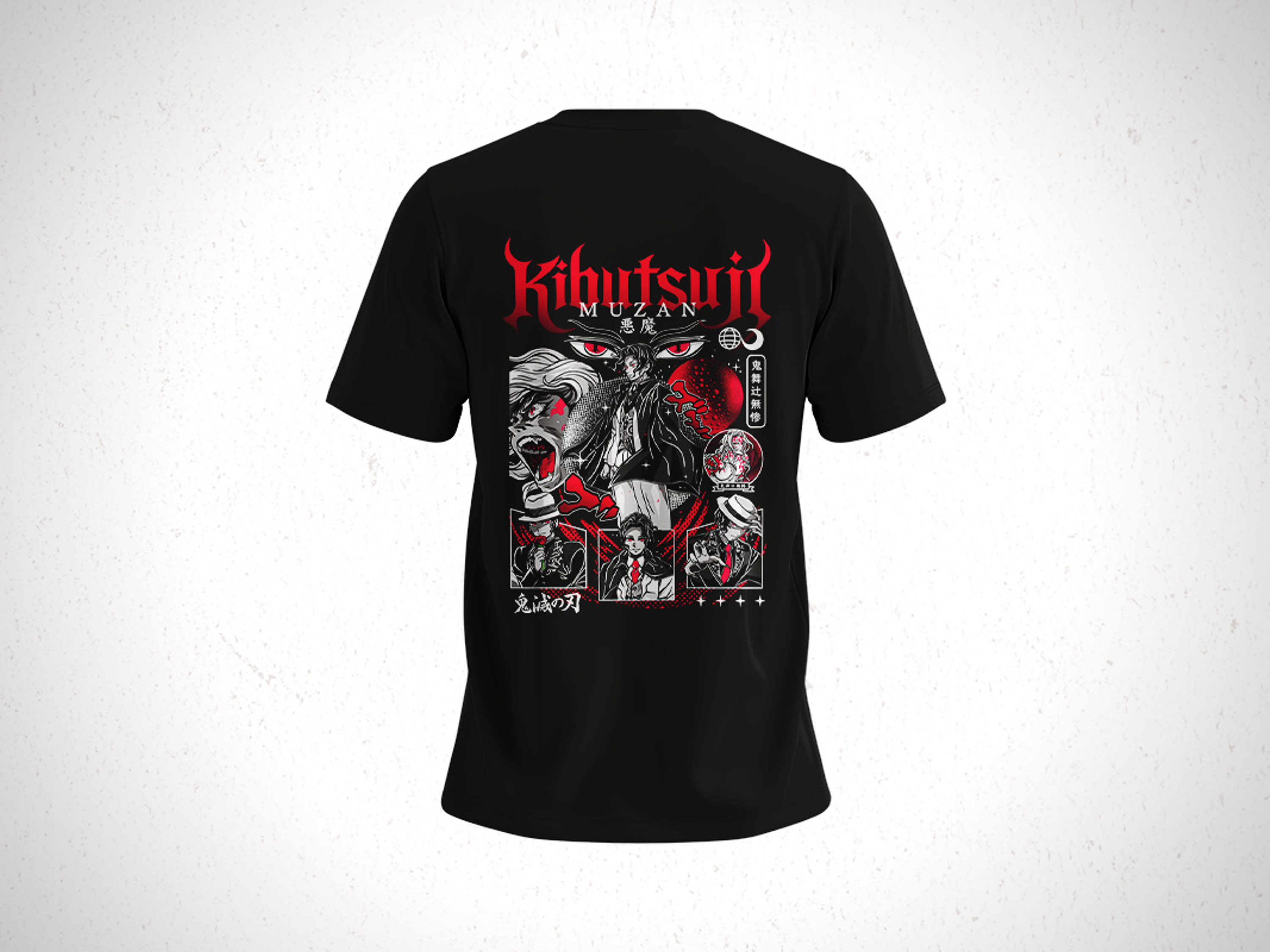 Polera Muzan - Kimetsu No Yaiba V1 2