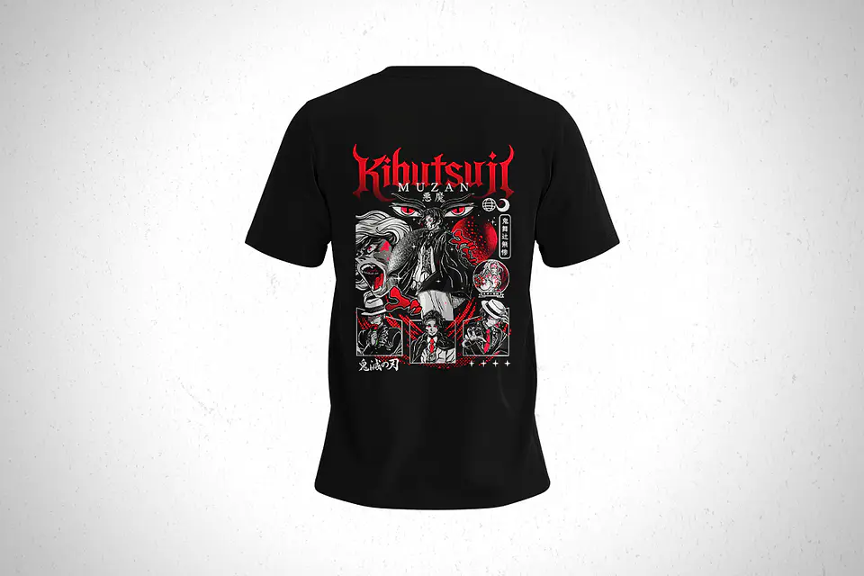 Polera Muzan - Kimetsu No Yaiba V1 2