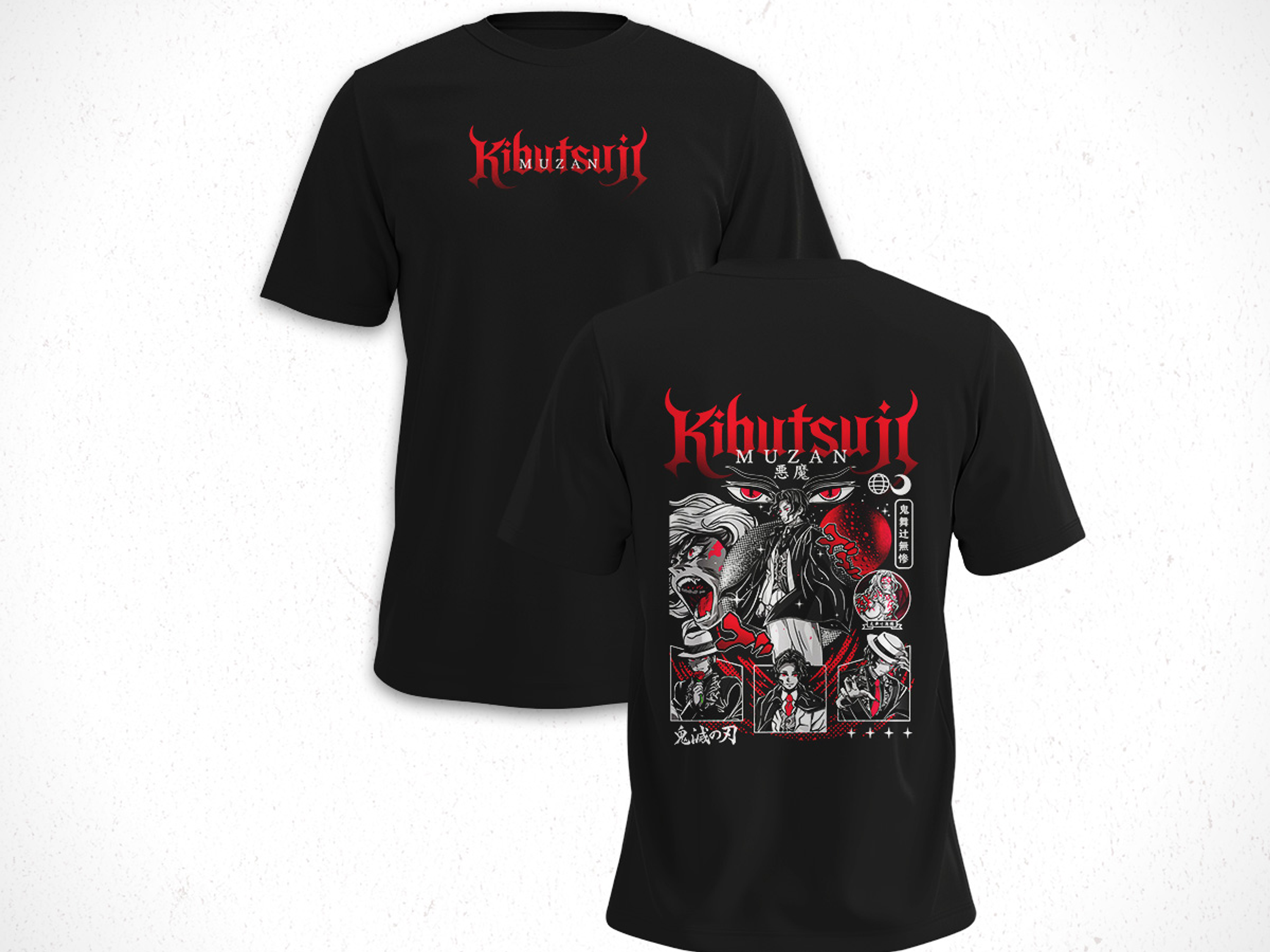 Polera Muzan - Kimetsu No Yaiba V1 1