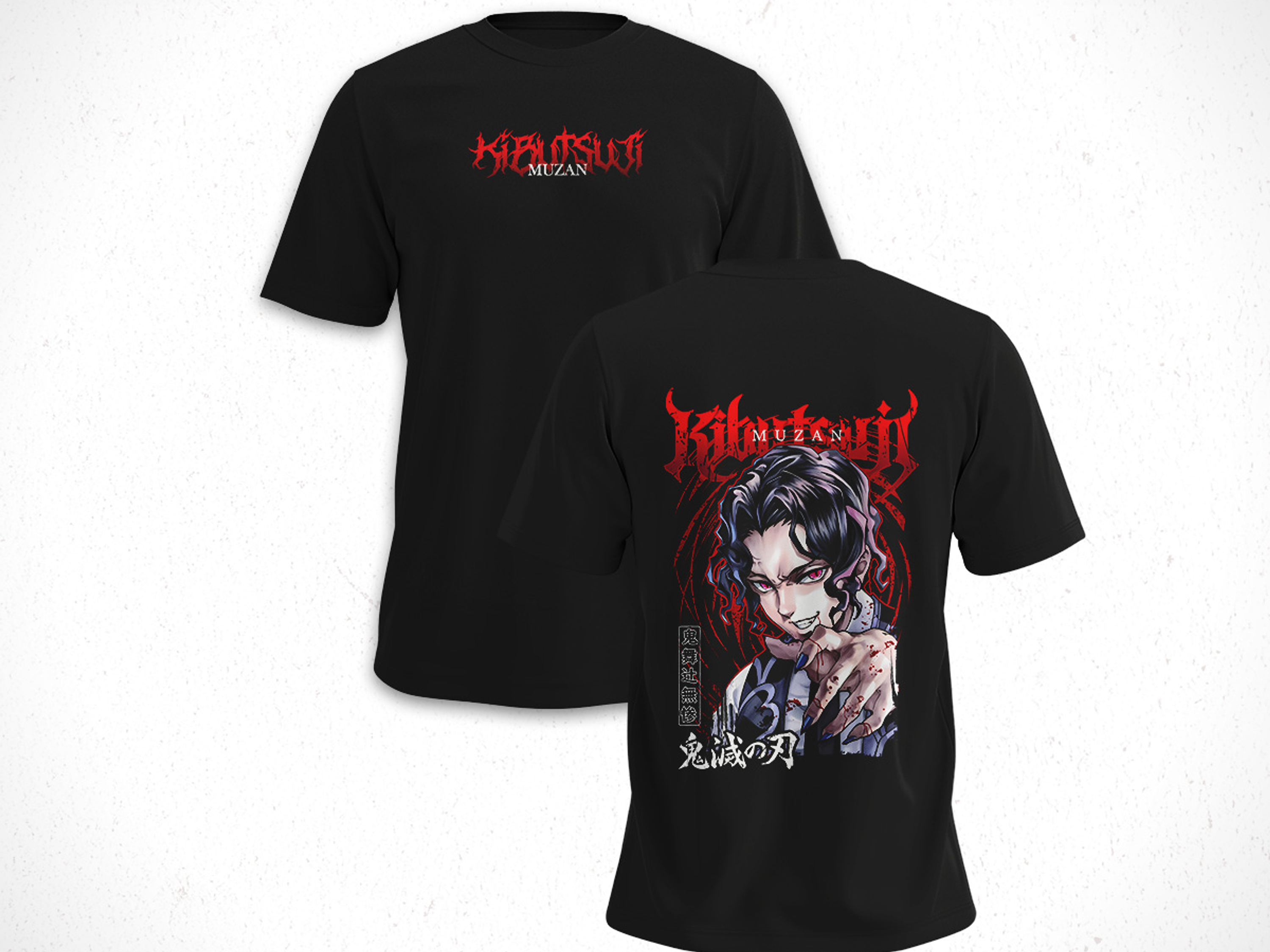 Polera Muzan - Kimetsu No Yaiba V2 1