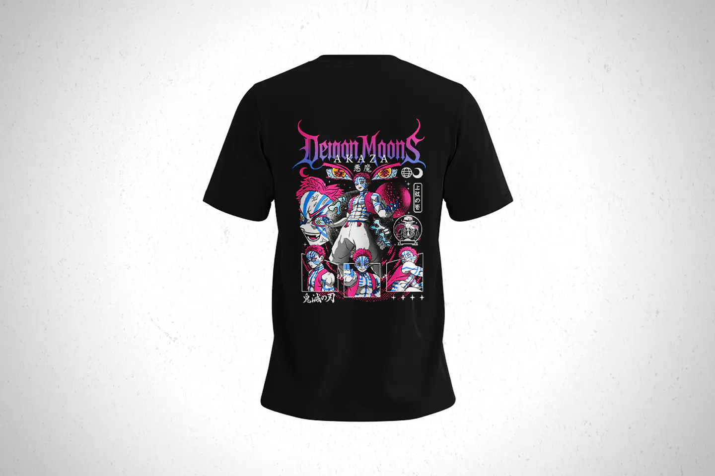 Polera Akaza - Kimetsu No Yaiba V6 2