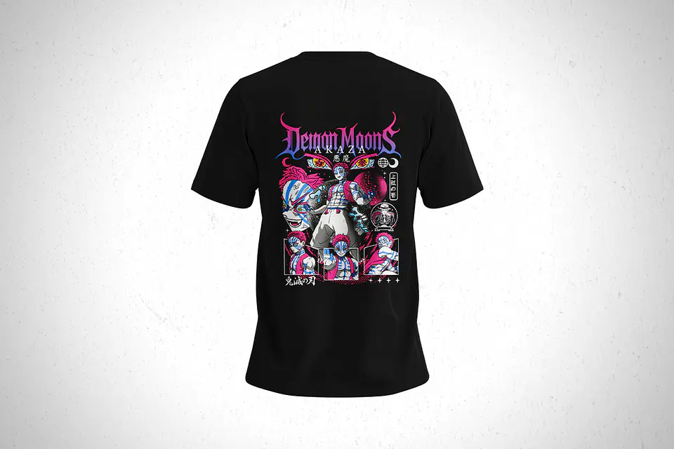 Polera Akaza - Kimetsu No Yaiba V6 2