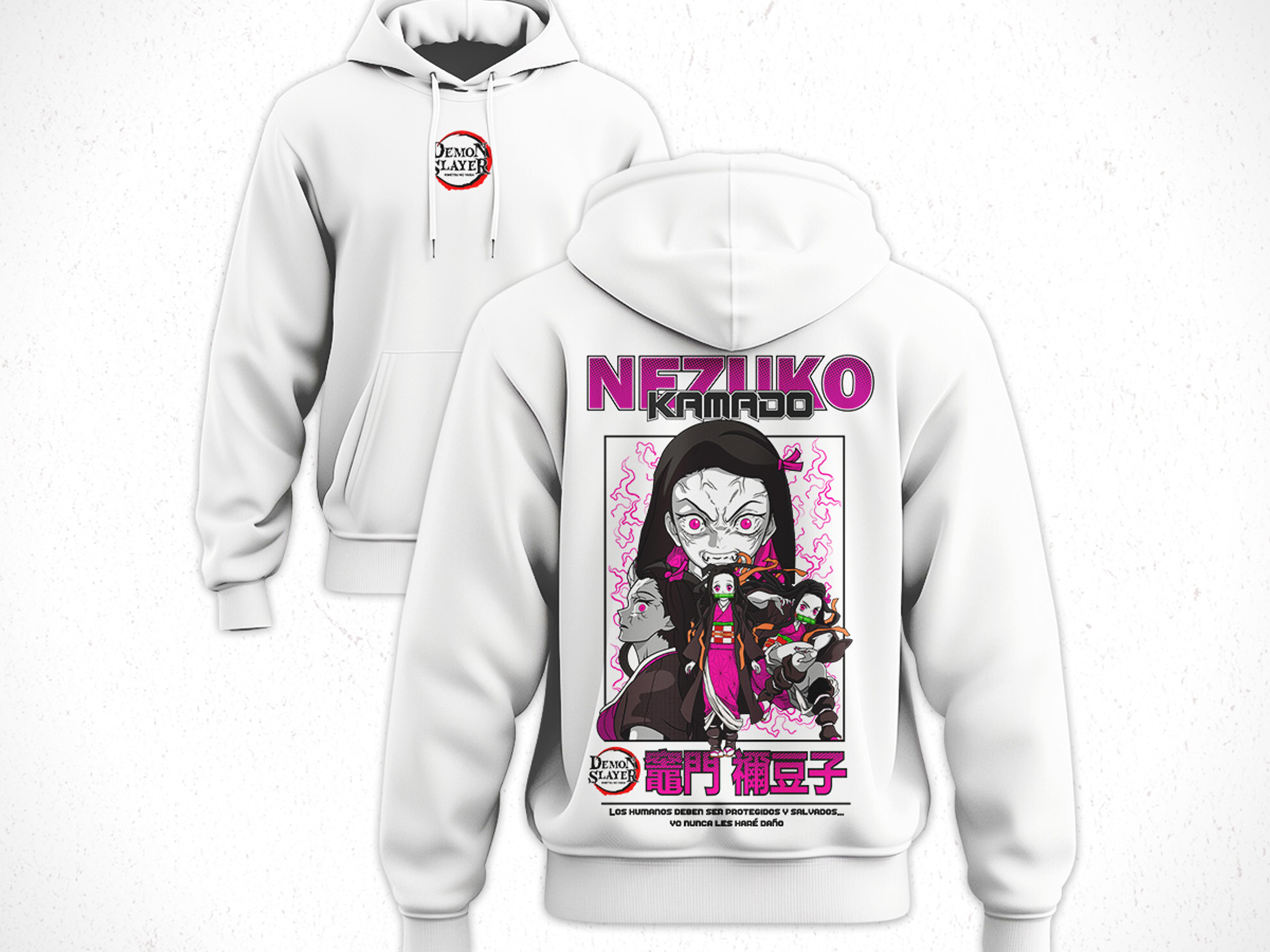 Hoodie Nezuko - Kimetsu No Yaiba V2 4