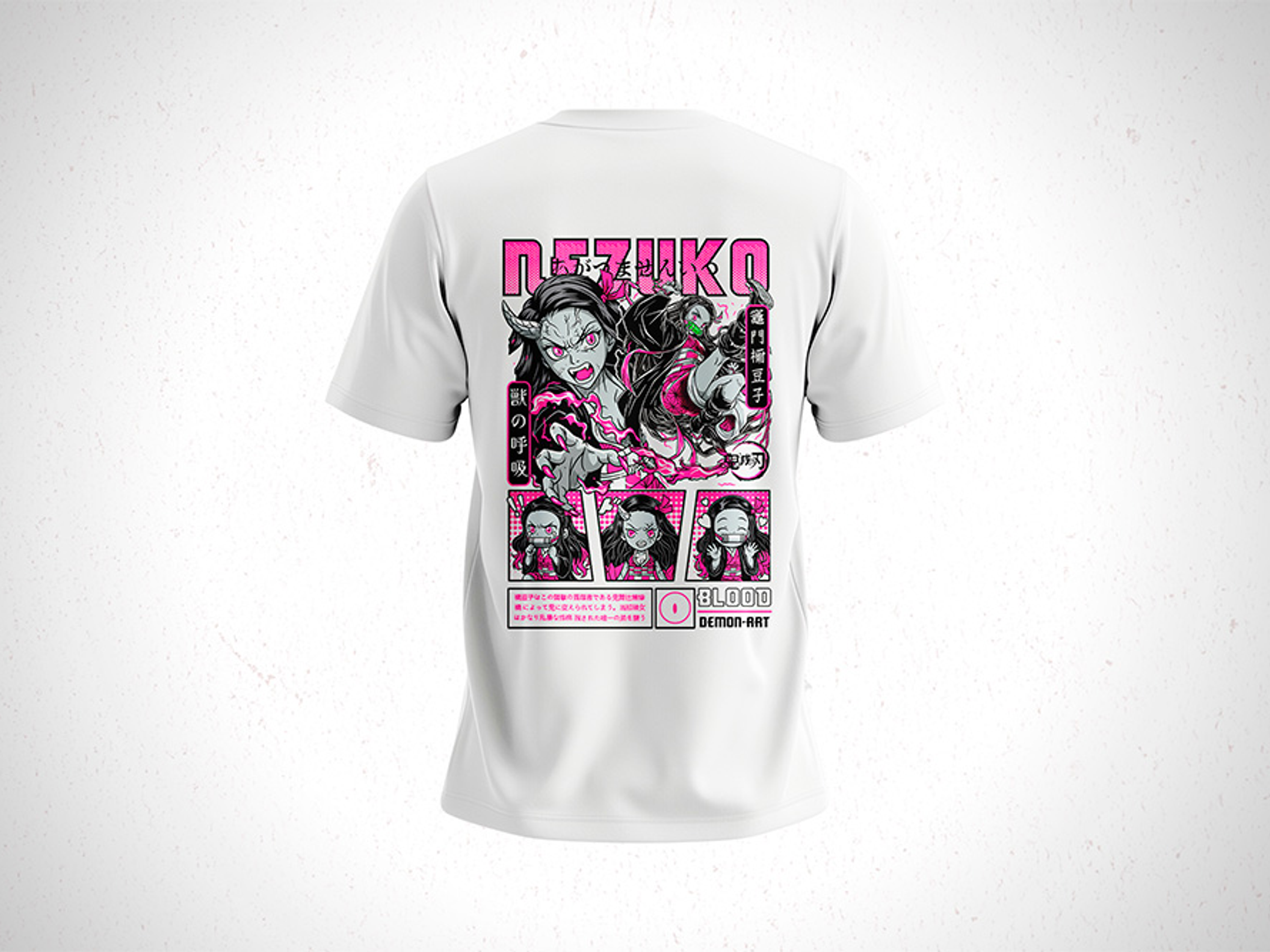 Polera Nezuko - Kimetsu No Yaiba V1 5