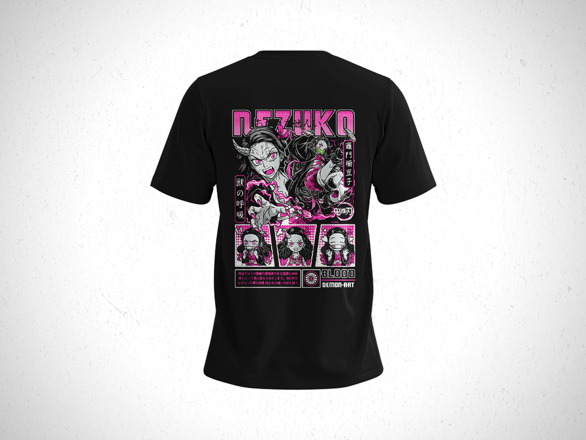 Polera Nezuko - Kimetsu No Yaiba V1 2