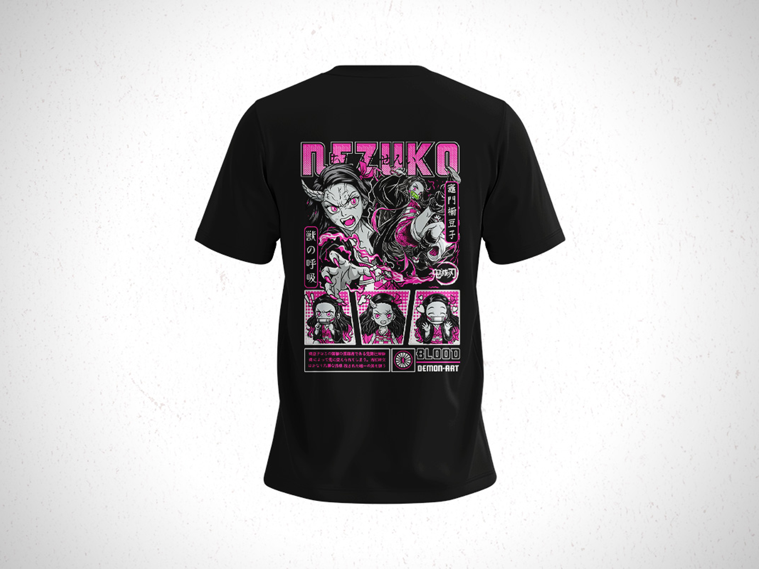 Polera Nezuko - Kimetsu No Yaiba V1 2