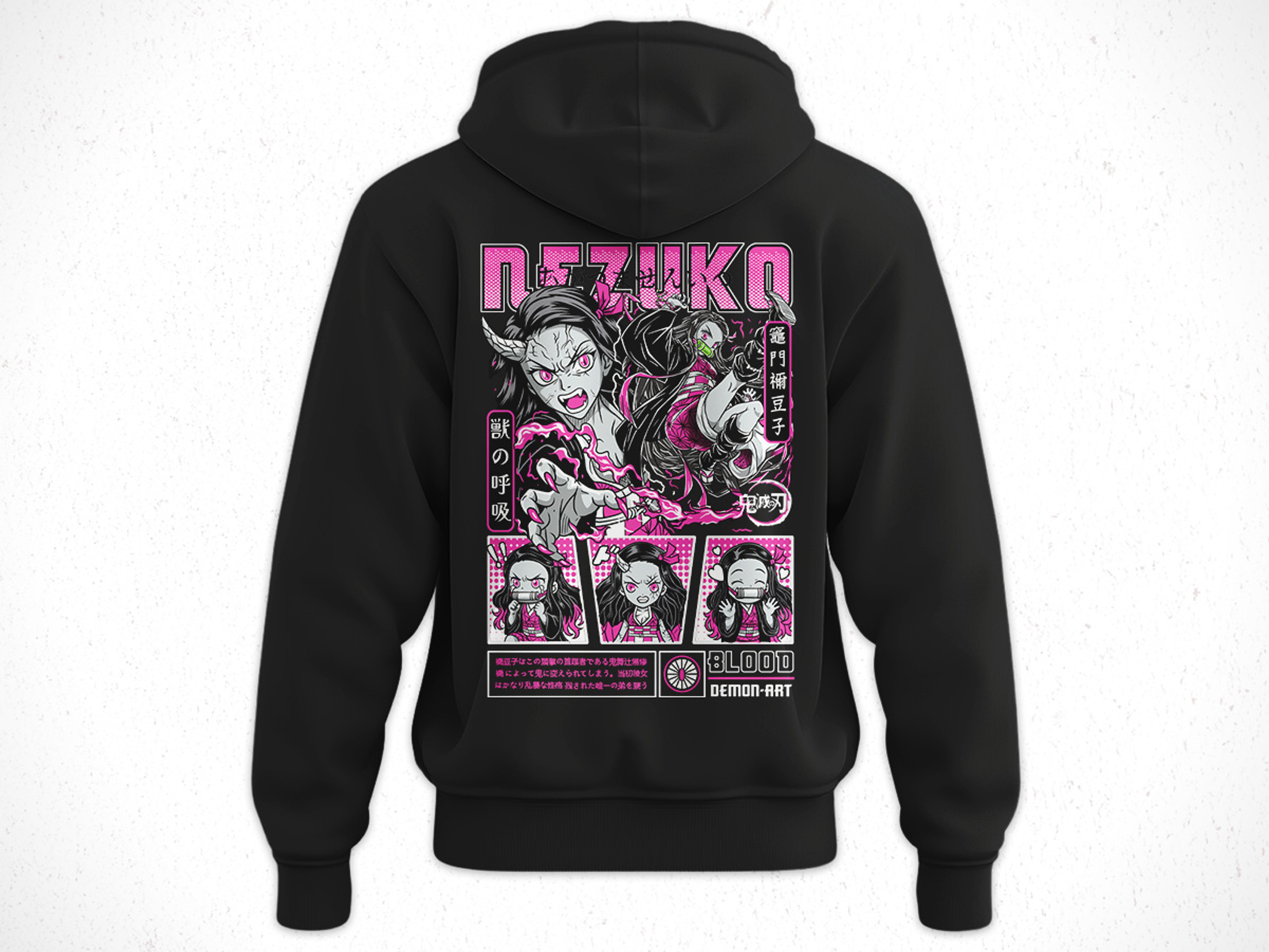 Hoodie Nezuko - Kimetsu No Yaiba V1 2