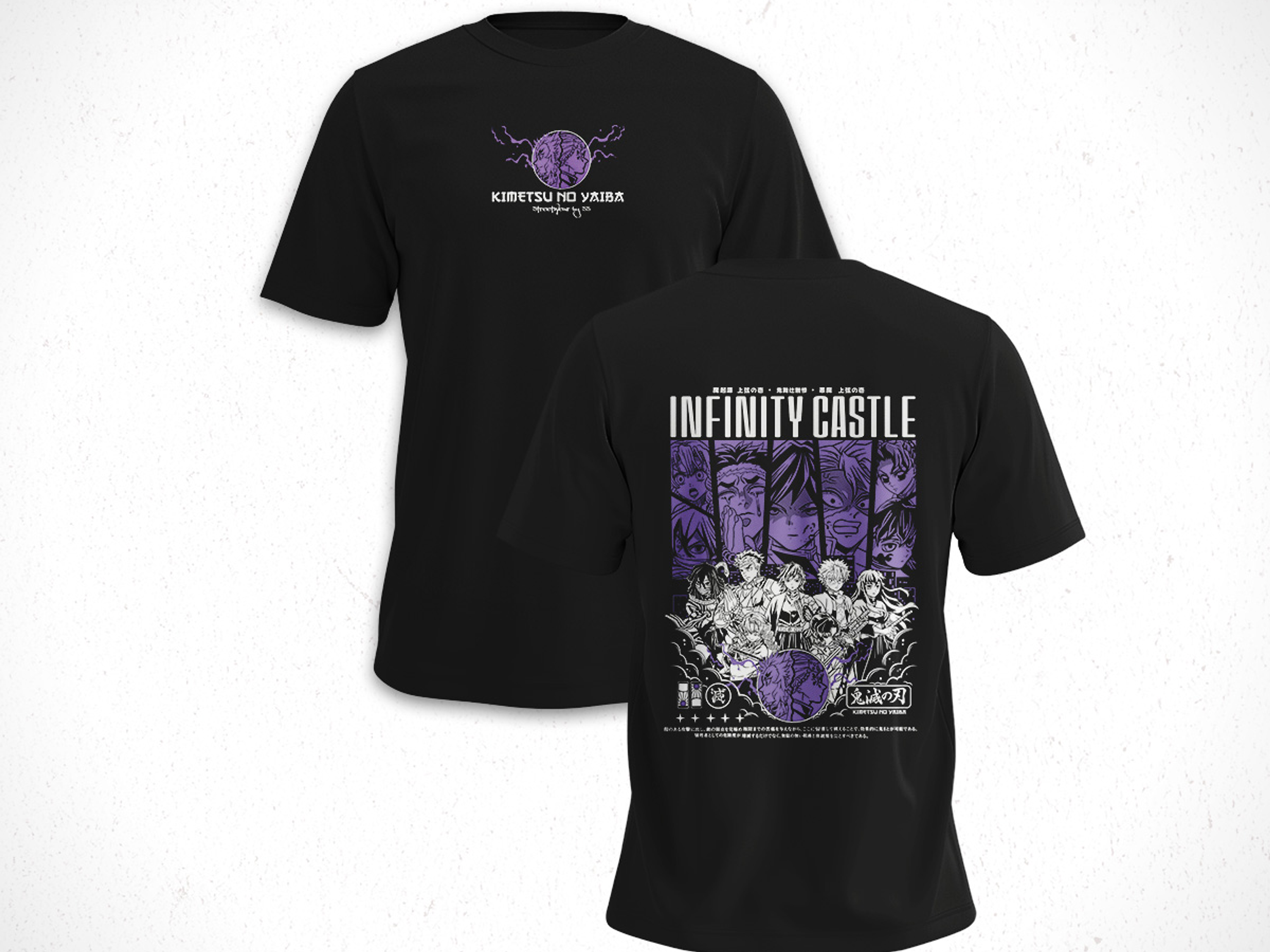 Polera Infinity Castle -  Kimetsu No Yaiba V3 1