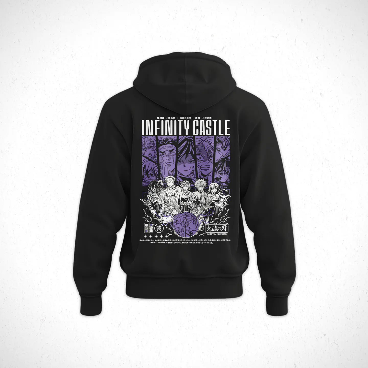 Hoodie Infinity Castle - Kimetsu No Yaiba V2 2