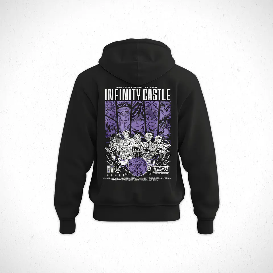 Hoodie Infinity Castle - Kimetsu No Yaiba V2 2