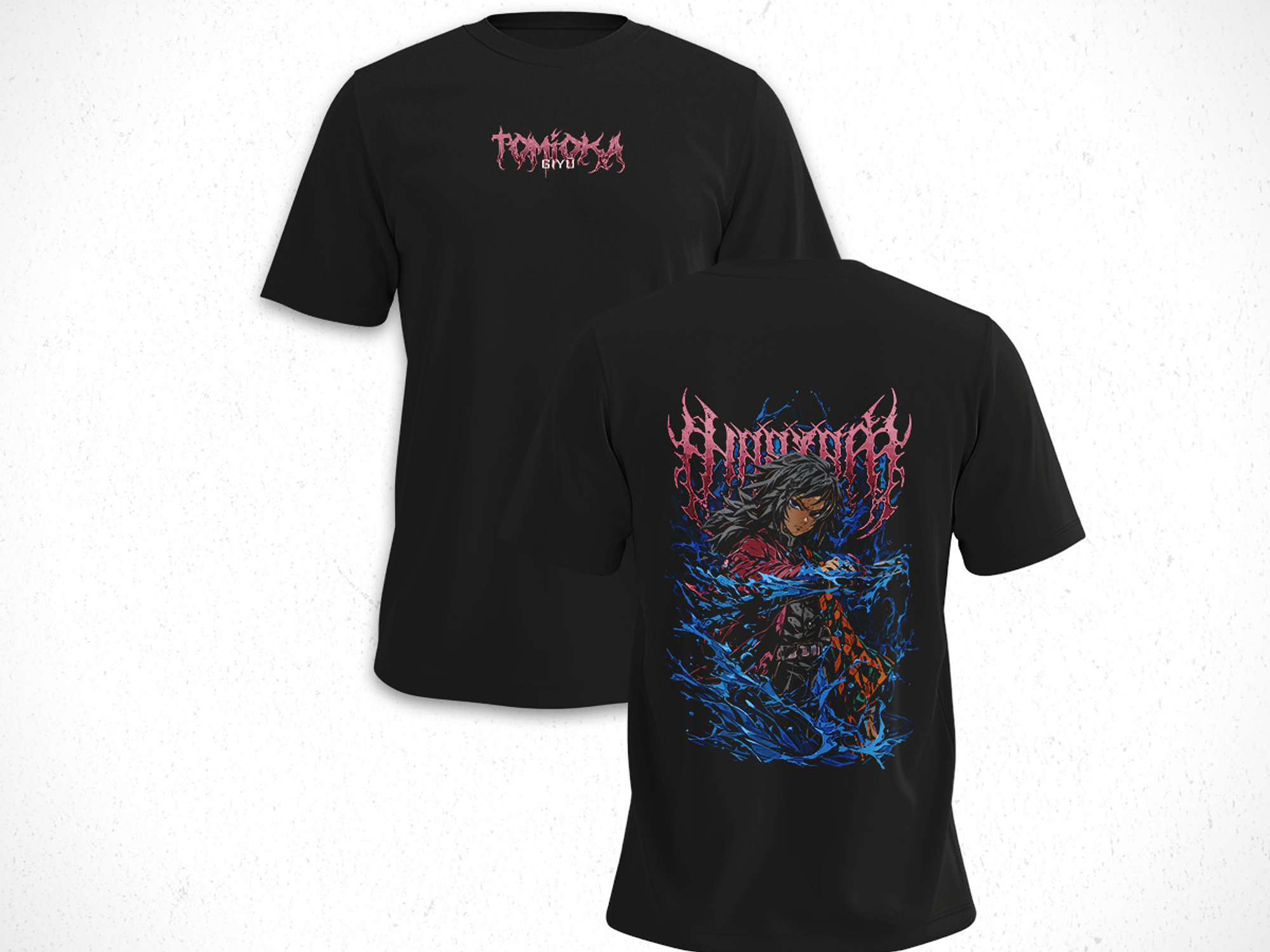 Polera Giyū Tomioka - Kimetsu No Yaiba V1 1