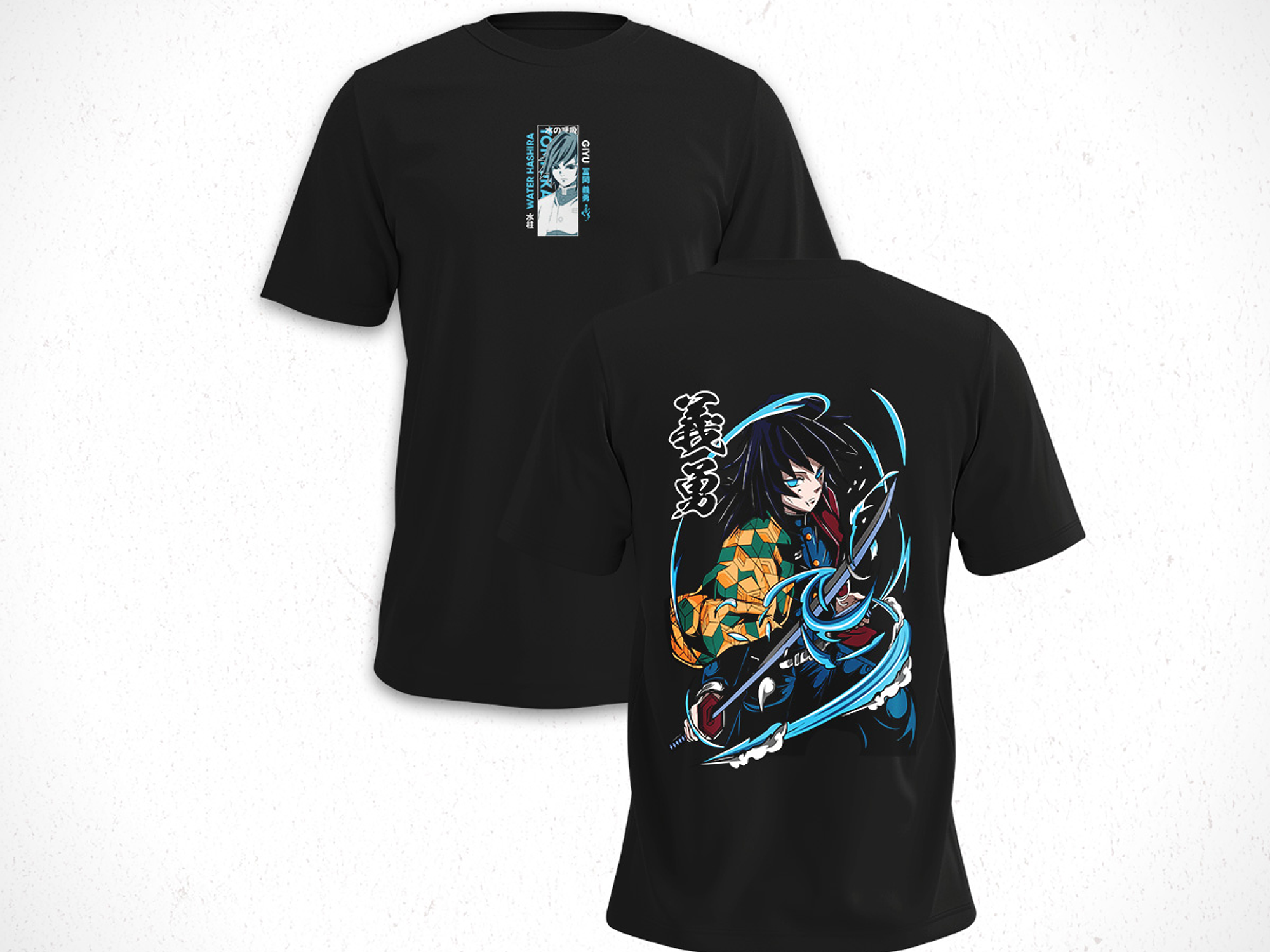 Polera Giyū Tomioka - Kimetsu No Yaiba V2 1