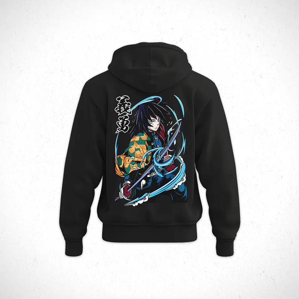 Hoodie Giyū Tomioka - Kimetsu No Yaiba V2 2