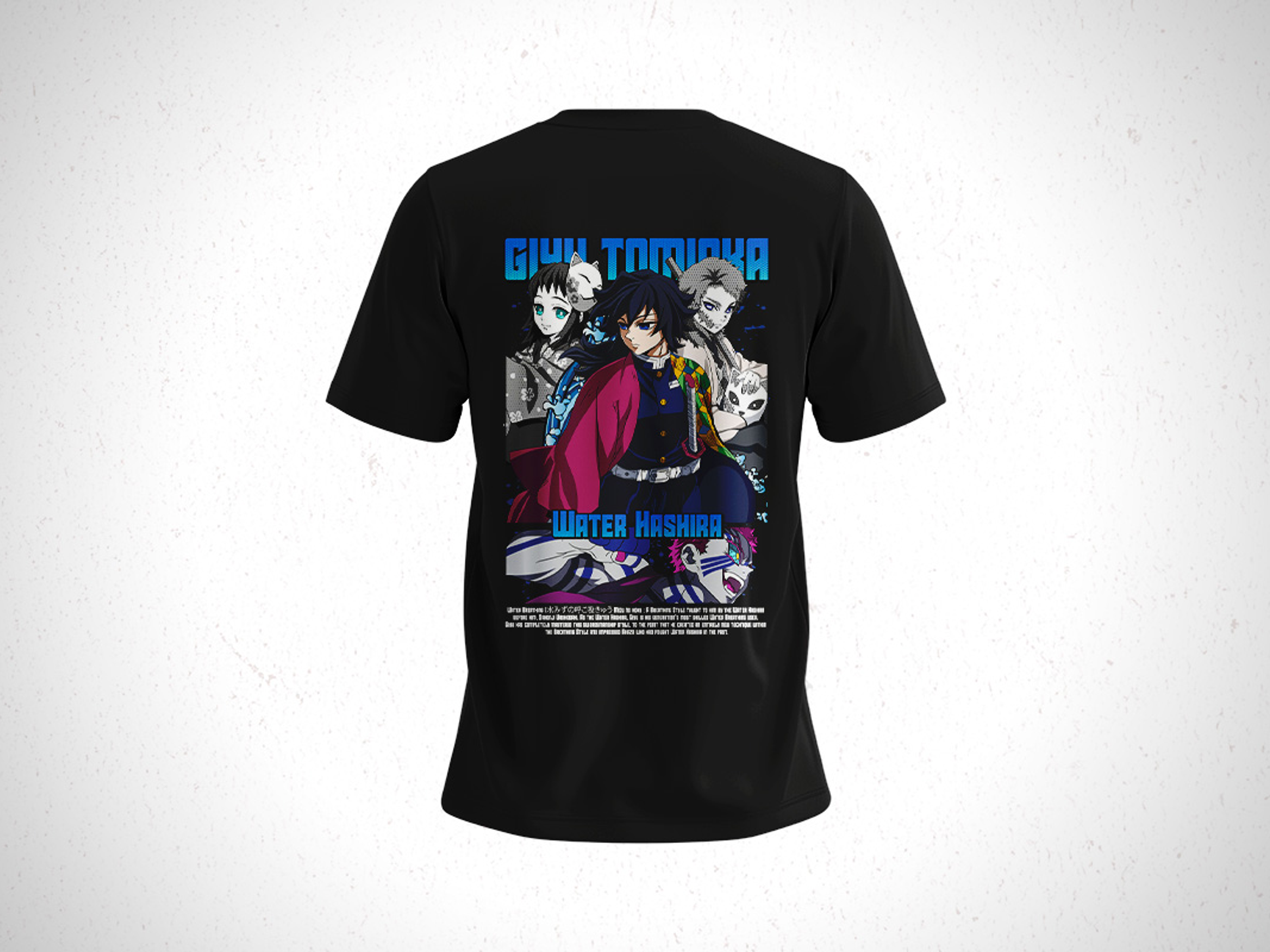 Polera Giyū Tomioka - Kimetsu No Yaiba V3 2