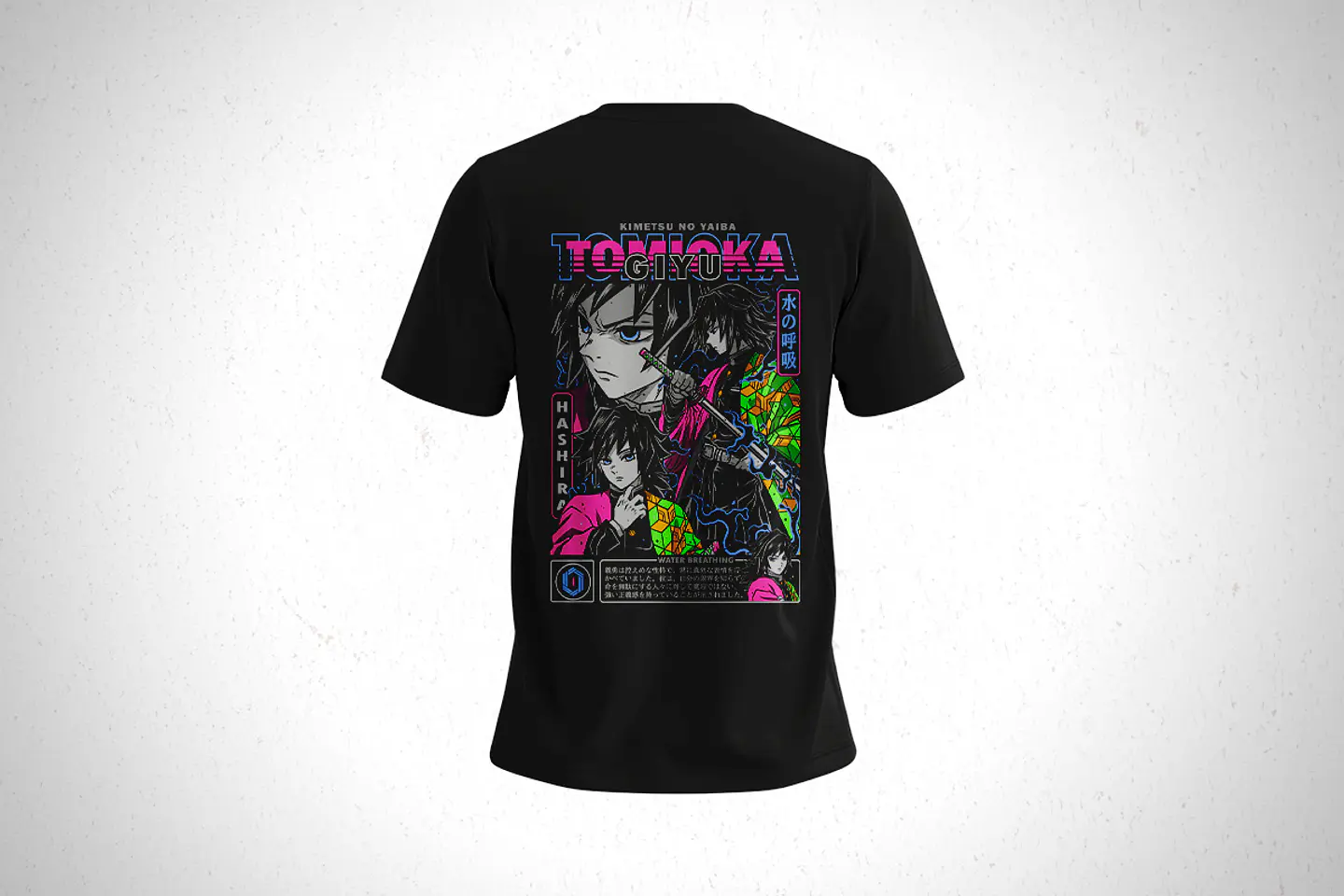 Polera Giyū Tomioka - Kimetsu No Yaiba V4 2