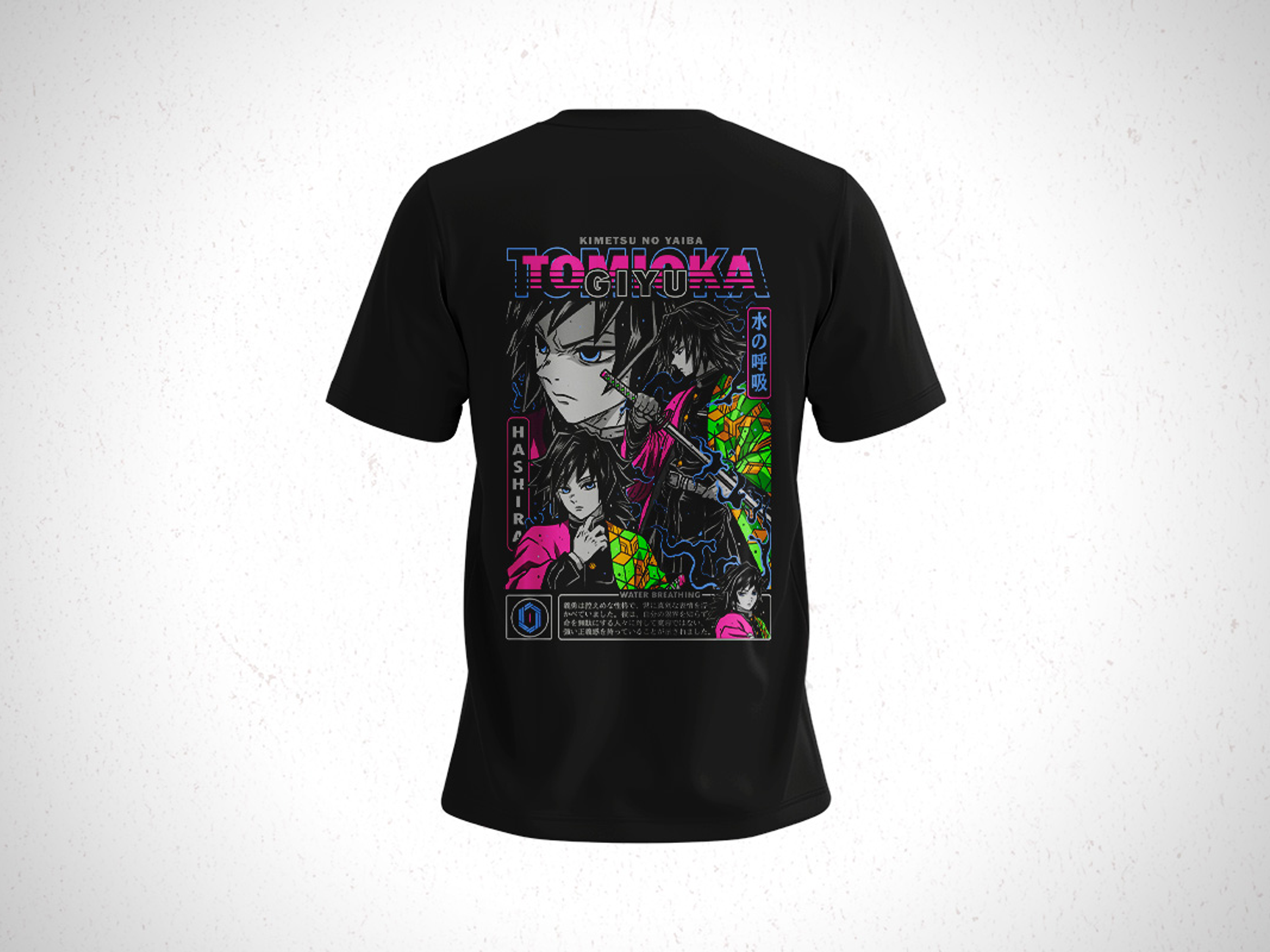 Polera Giyū Tomioka - Kimetsu No Yaiba V4 2