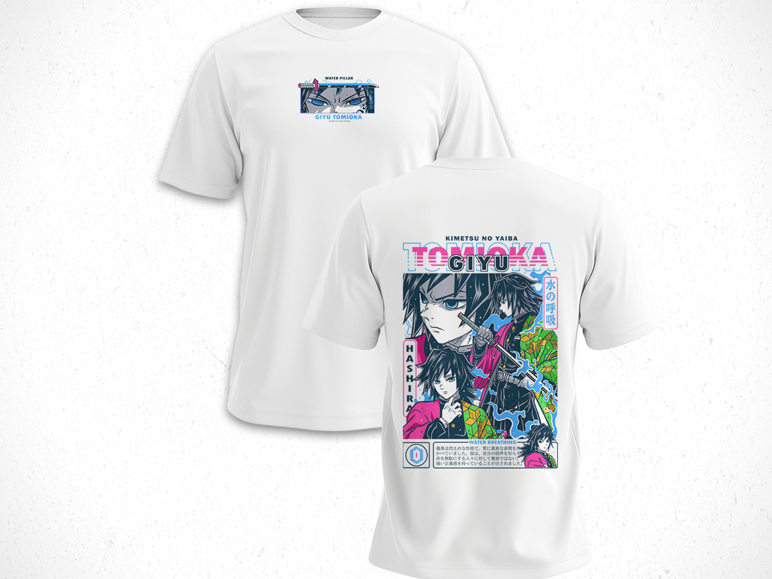 Polera Giyū Tomioka - Kimetsu No Yaiba V4 4