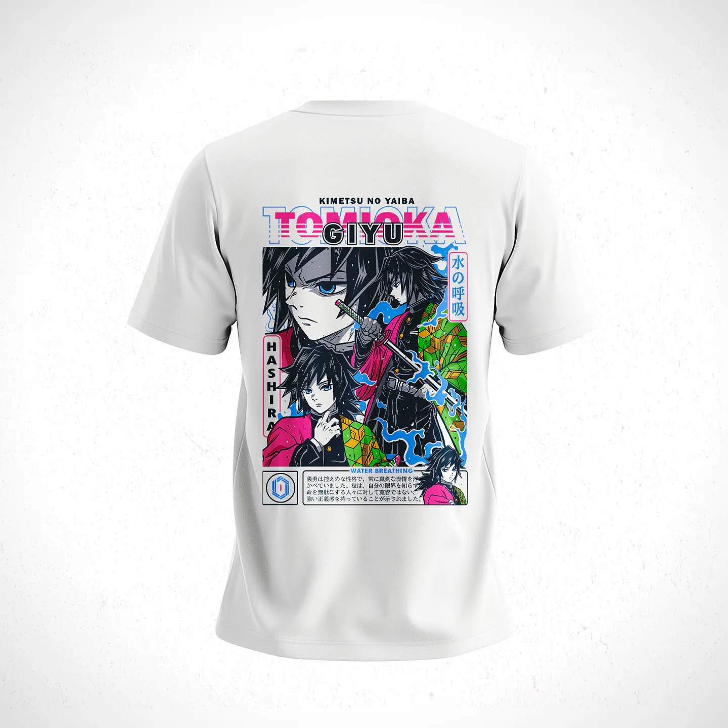 Polera Giyū Tomioka - Kimetsu No Yaiba V4 5