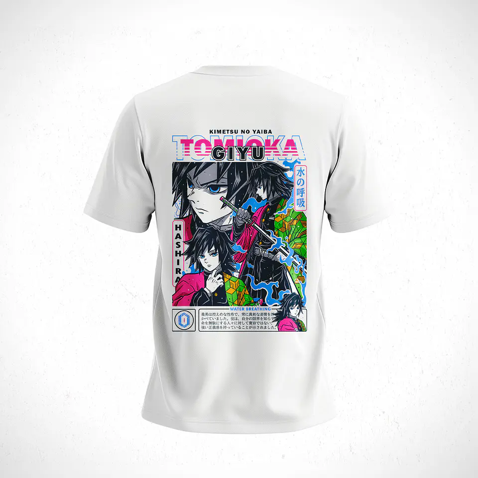 Polera Giyū Tomioka - Kimetsu No Yaiba V4 5
