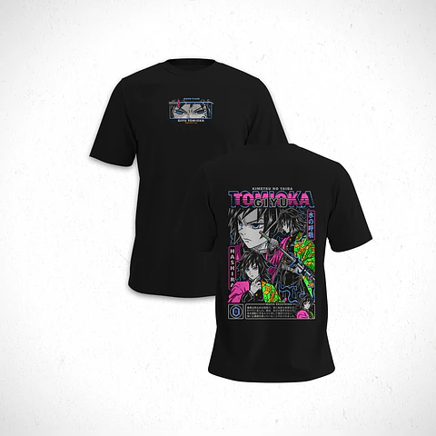 Polera Giyū Tomioka - Kimetsu No Yaiba V4