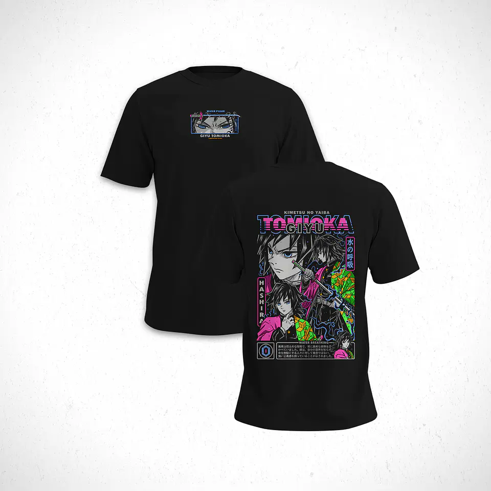 Polera Giyū Tomioka - Kimetsu No Yaiba V4 1