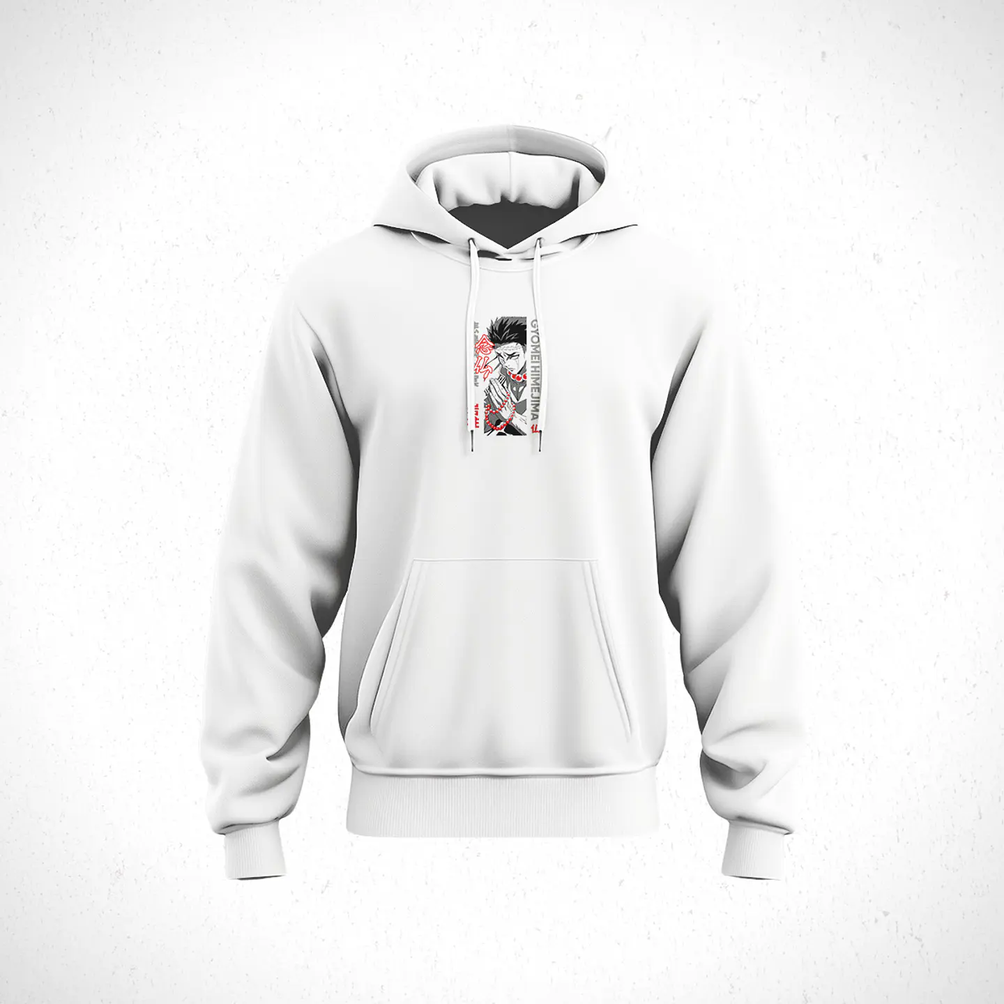 Hoodie Gyomei Himejima - Kimetsu No Yaiba V2 6