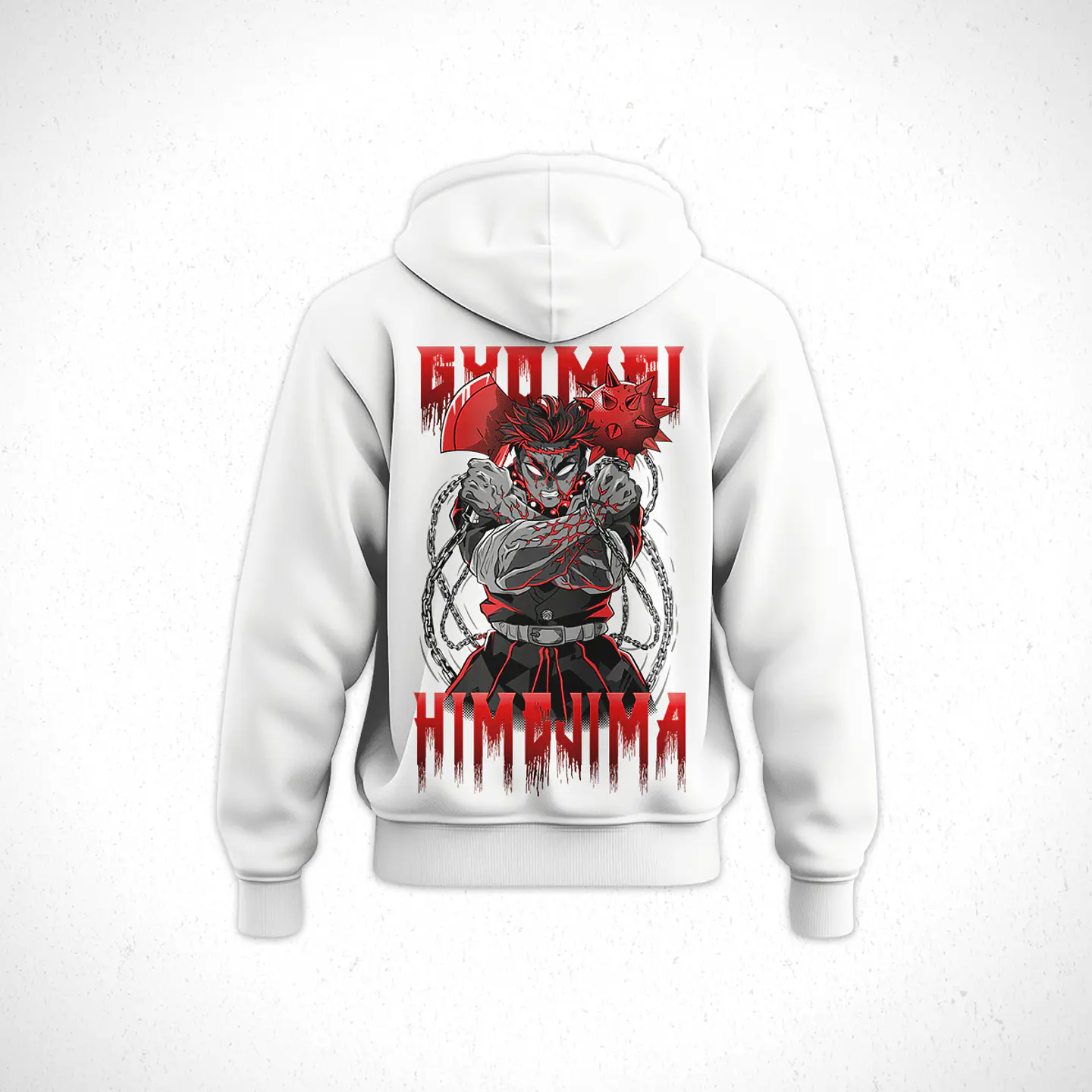 Hoodie Gyomei Himejima - Kimetsu No Yaiba V2 5