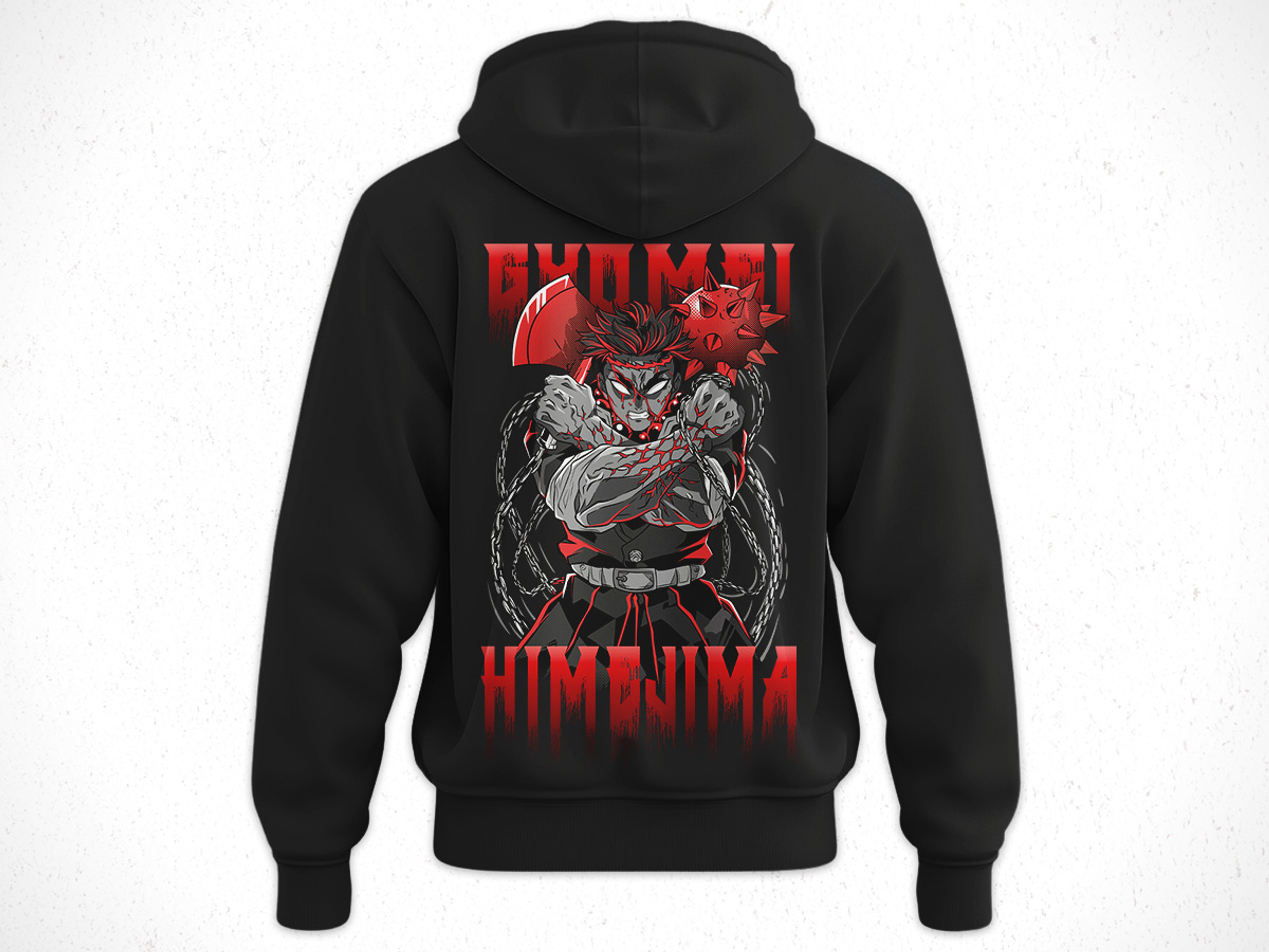 Hoodie Gyomei Himejima - Kimetsu No Yaiba V2 2