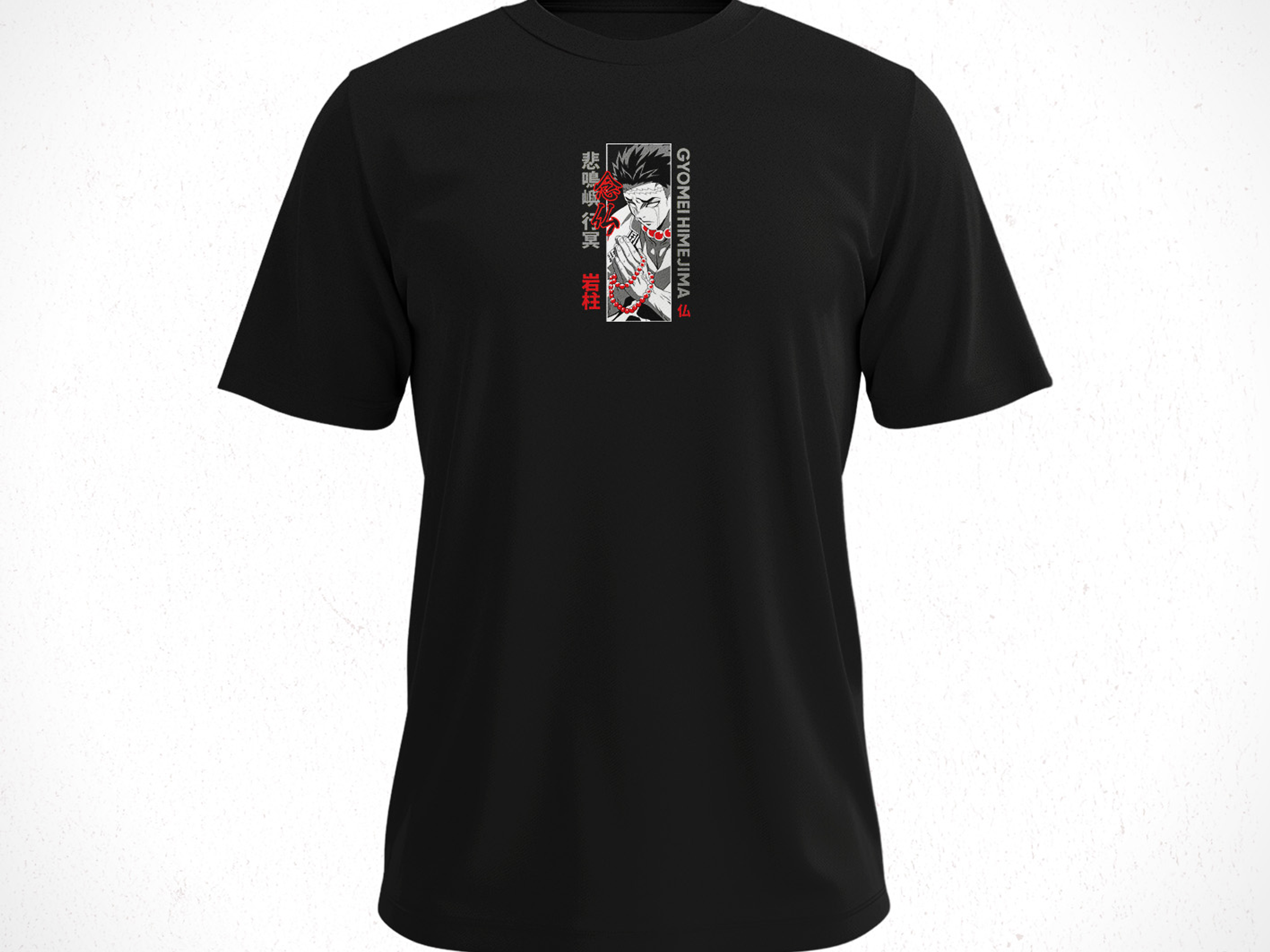 Polera Gyomei Himejima - Kimetsu No Yaiba V2 3