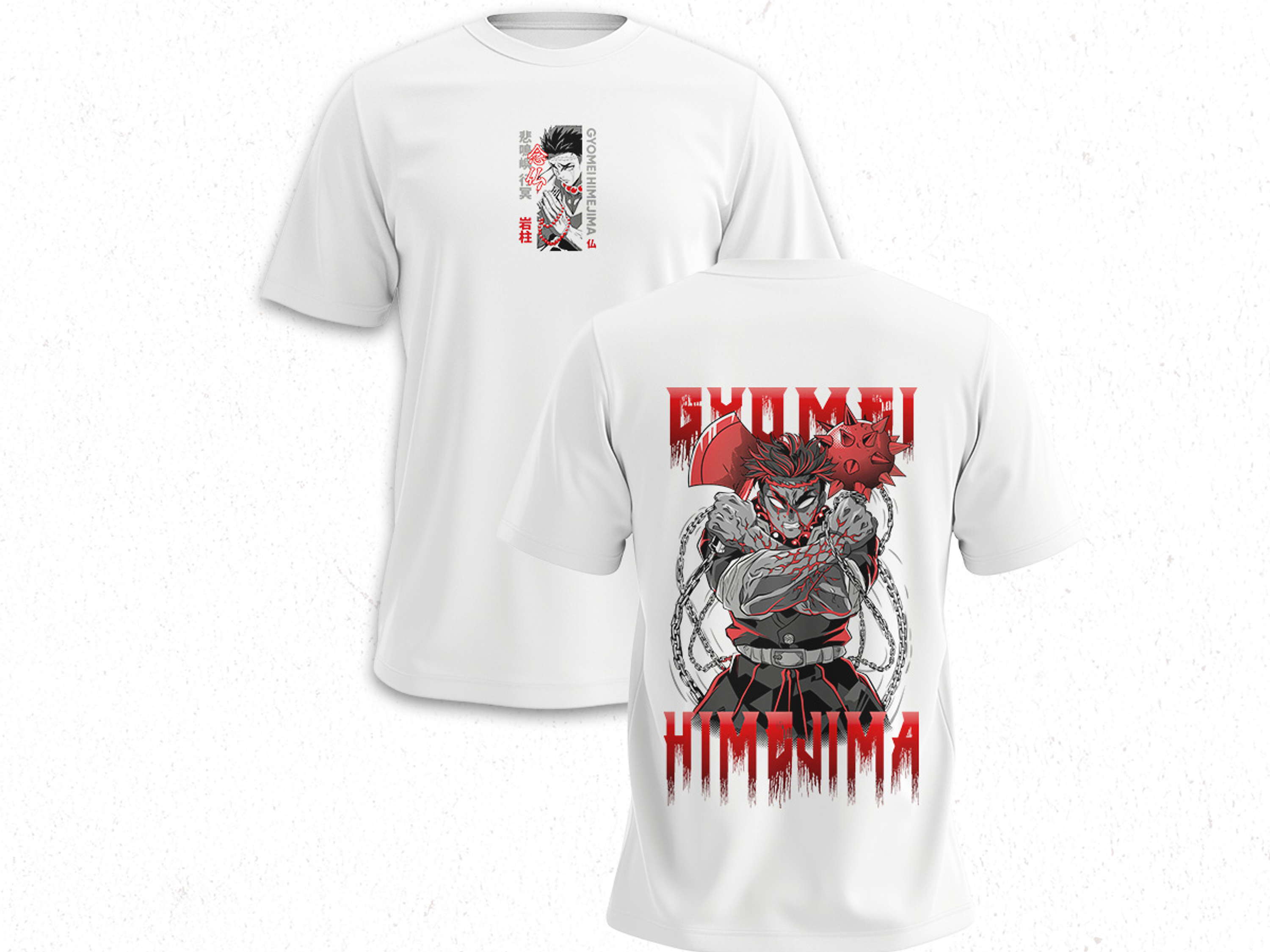 Polera Gyomei Himejima - Kimetsu No Yaiba V2 4