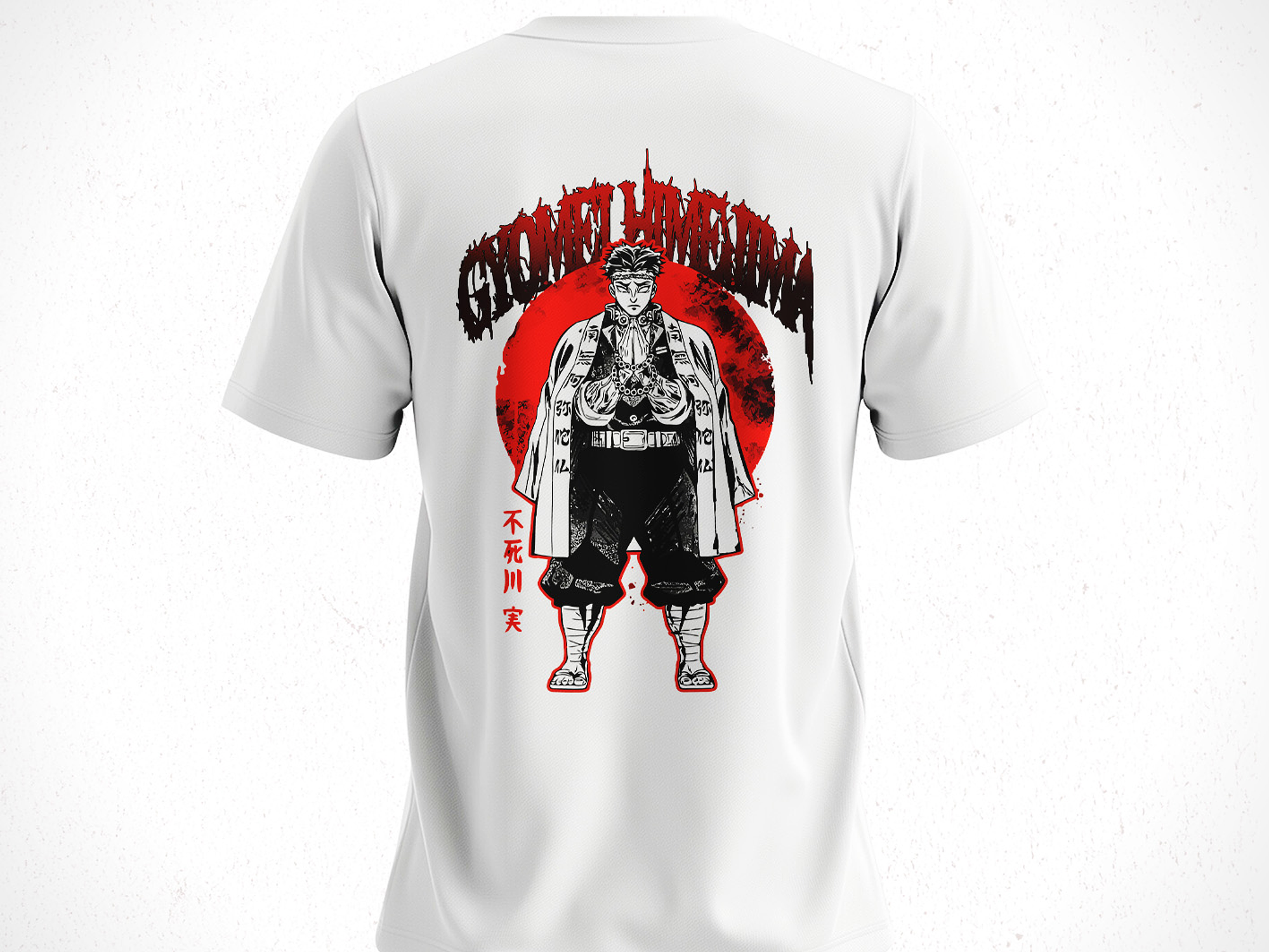 Polera Gyomei Himejima - Kimetsu No Yaiba V1 5